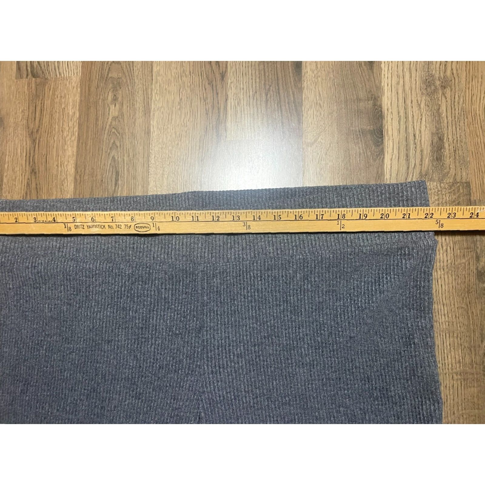 Old Navy Old Navy Pants Women's Plus Size XXL Gray Pull On Leggings Pants Sweatpants Regular Inseam 26 in Straight 2X Size 40" / US 18 - 7 Thumbnail