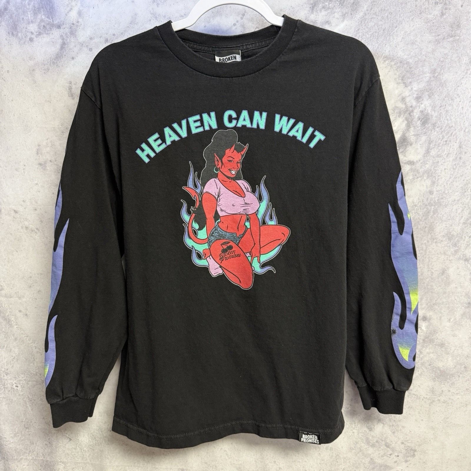 Broken Promises Co. Broken Promises Devil Girl Long Sleeve T Shirt Skate Size US M / EU 48-50 / 2 - 1 Thumbnail