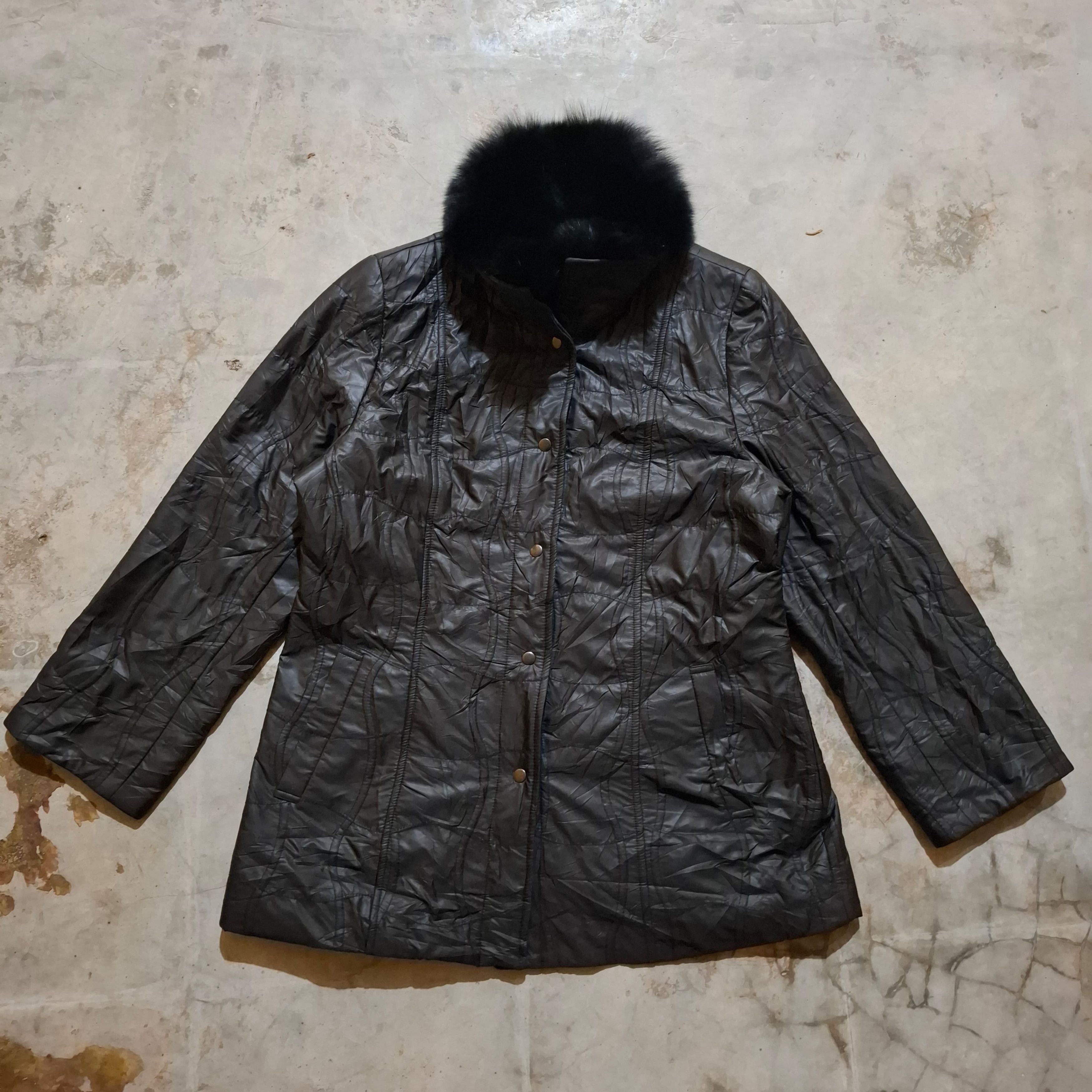 Japanese Brand Vtg Japanese Quilted Fur Jacket lgb if six was nine style Size L / US 10 / IT 46 - 2 Thumbnail