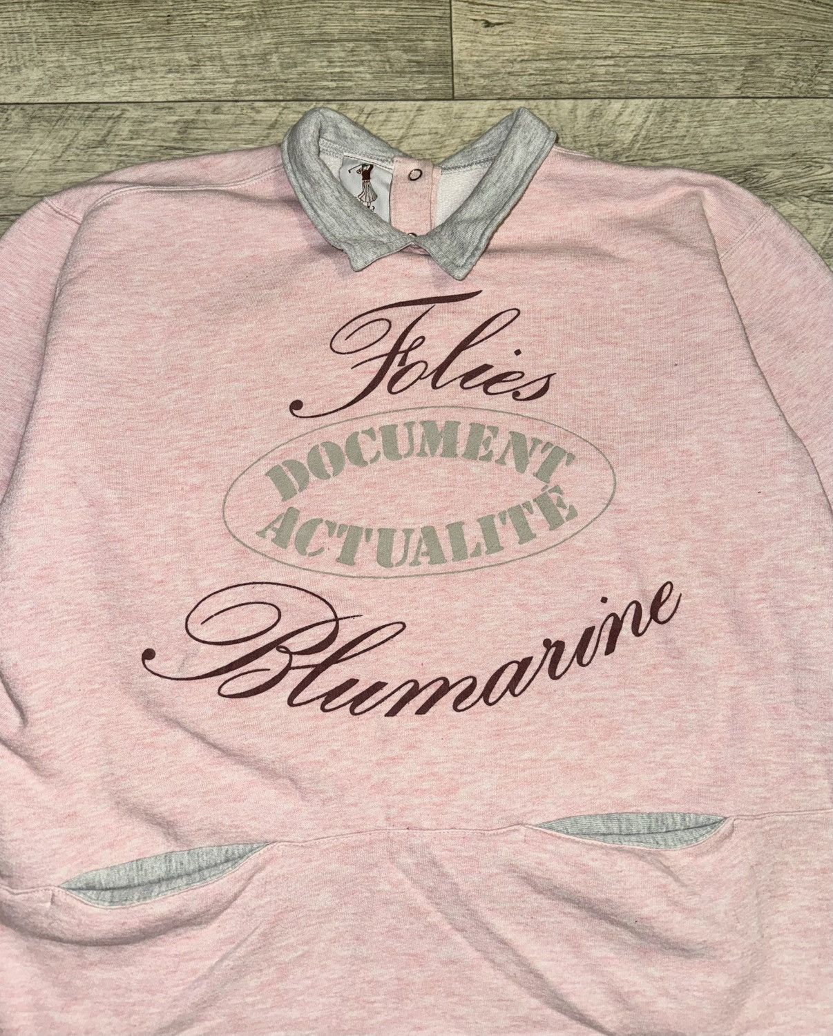 Blumarine Blumarine Vintage Sweatshirt Pink Rare Size L / US 10 / IT 46 - 2 Thumbnail