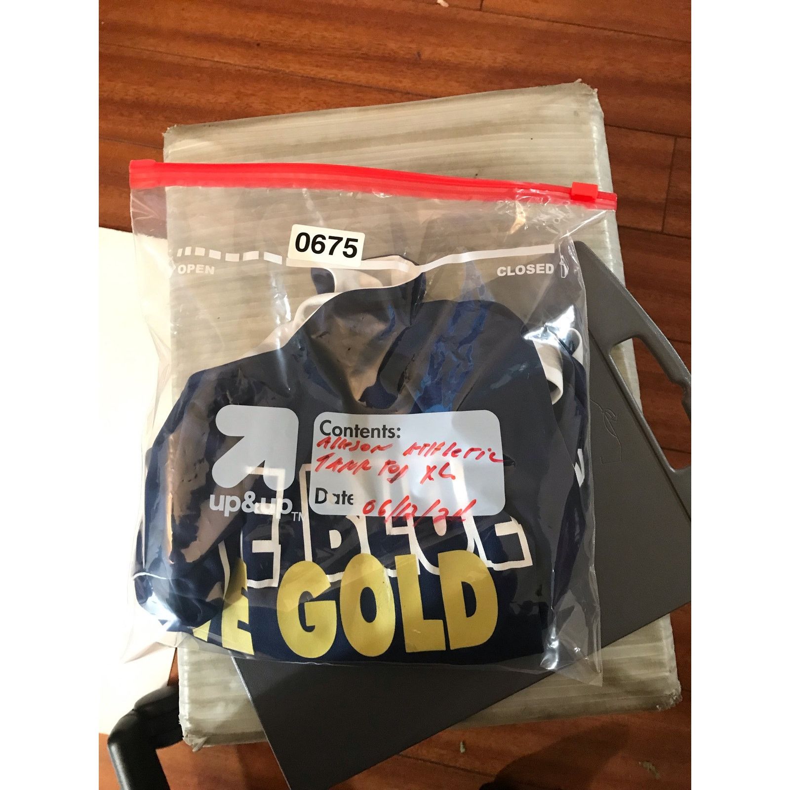 Alleson Athletics ALLESON ATHLETIC Tank Top Women's XL Blue & Gold Size XL / US 12-14 / IT 48-50 - 5 Thumbnail