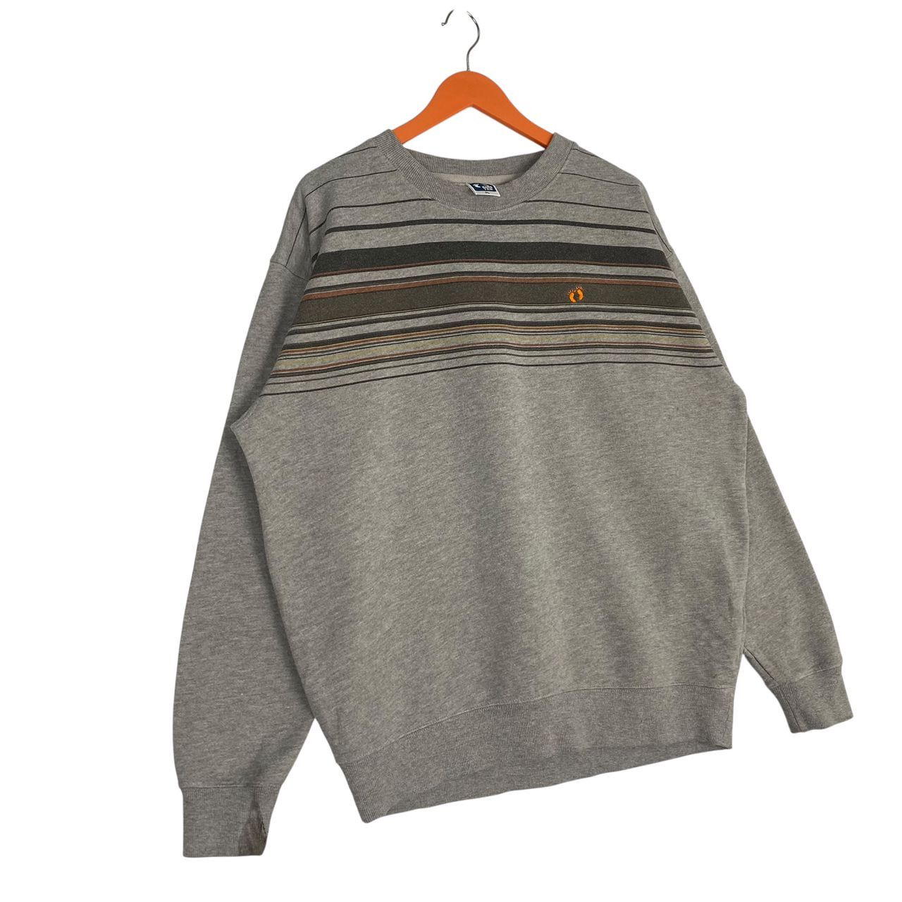 Vintage Vintage Hang Ten Chest Stripe Style Crewneck Sweatshirt Size US XXL / EU 58 / 5 - 2 Thumbnail