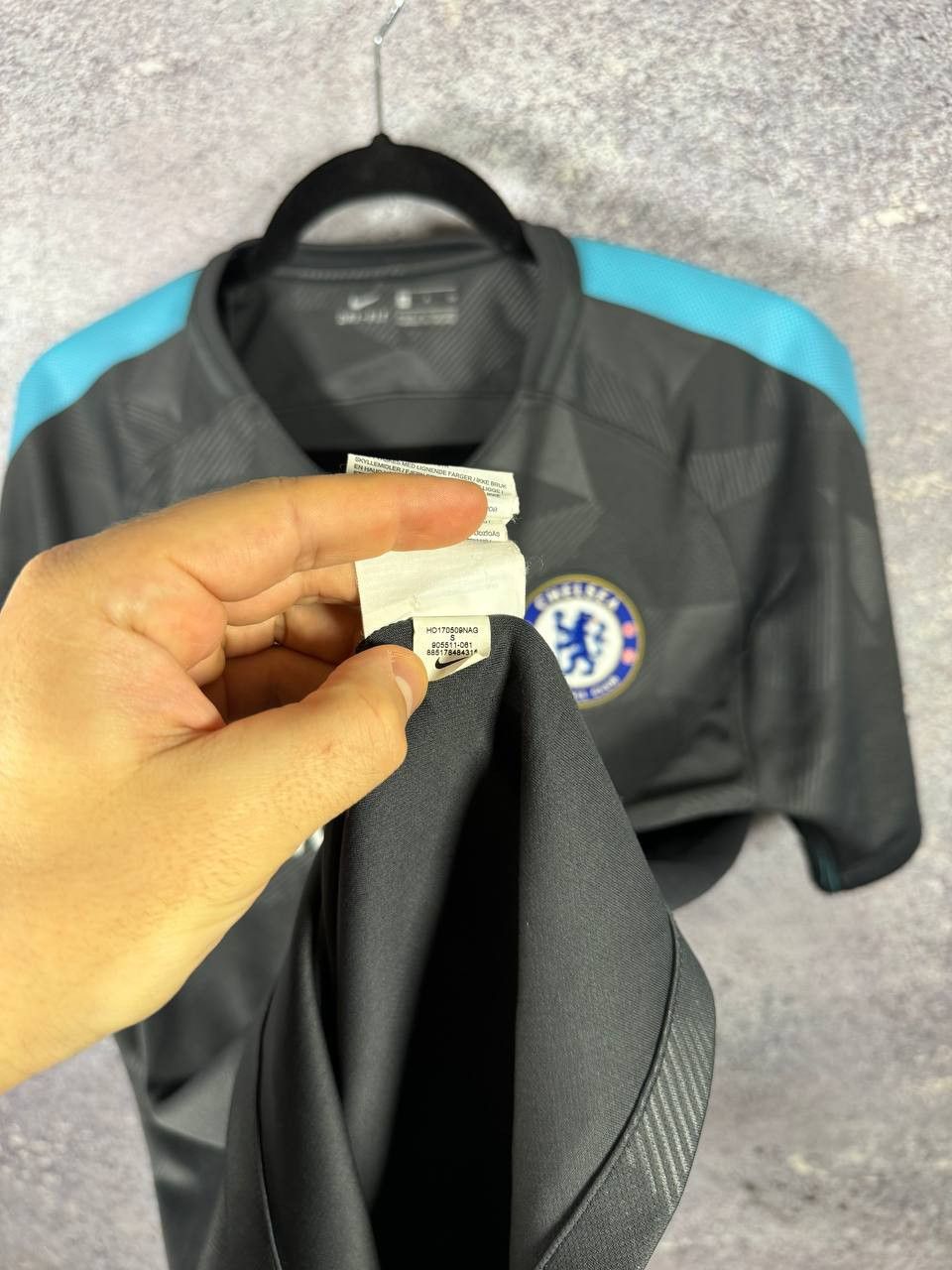 Chelsea Soccer × Nike Vintage Chelsea 2017/18 Third Nike Soccer Jersey Small Size US S / EU 44-46 / 1 - 11 Thumbnail
