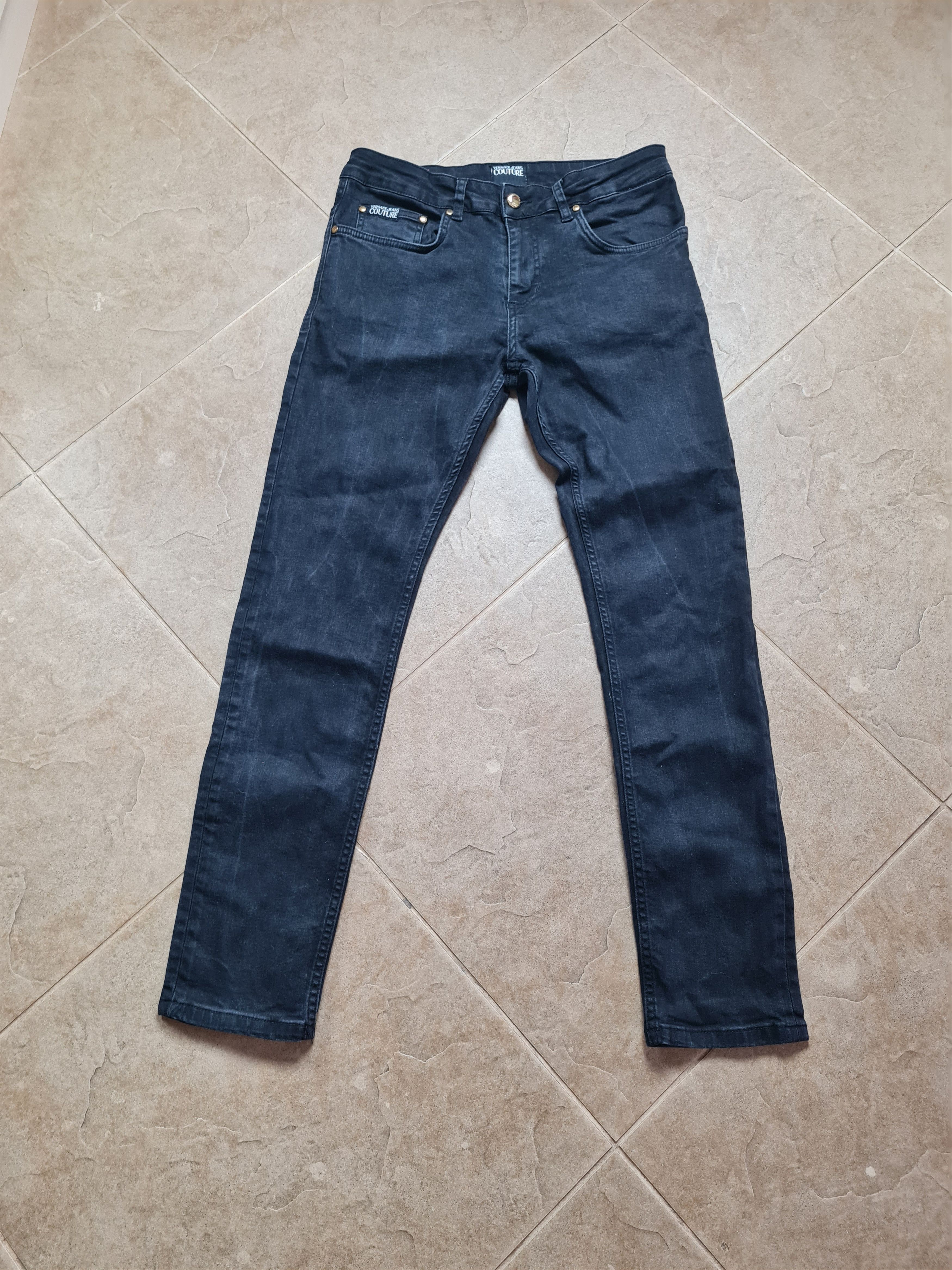 Versace Jeans Couture VINTAGE VERSACE JEANS COUTURE DENIM BIG LOGO TAG IT 44 Size US 28 / EU 44 - 2 Thumbnail