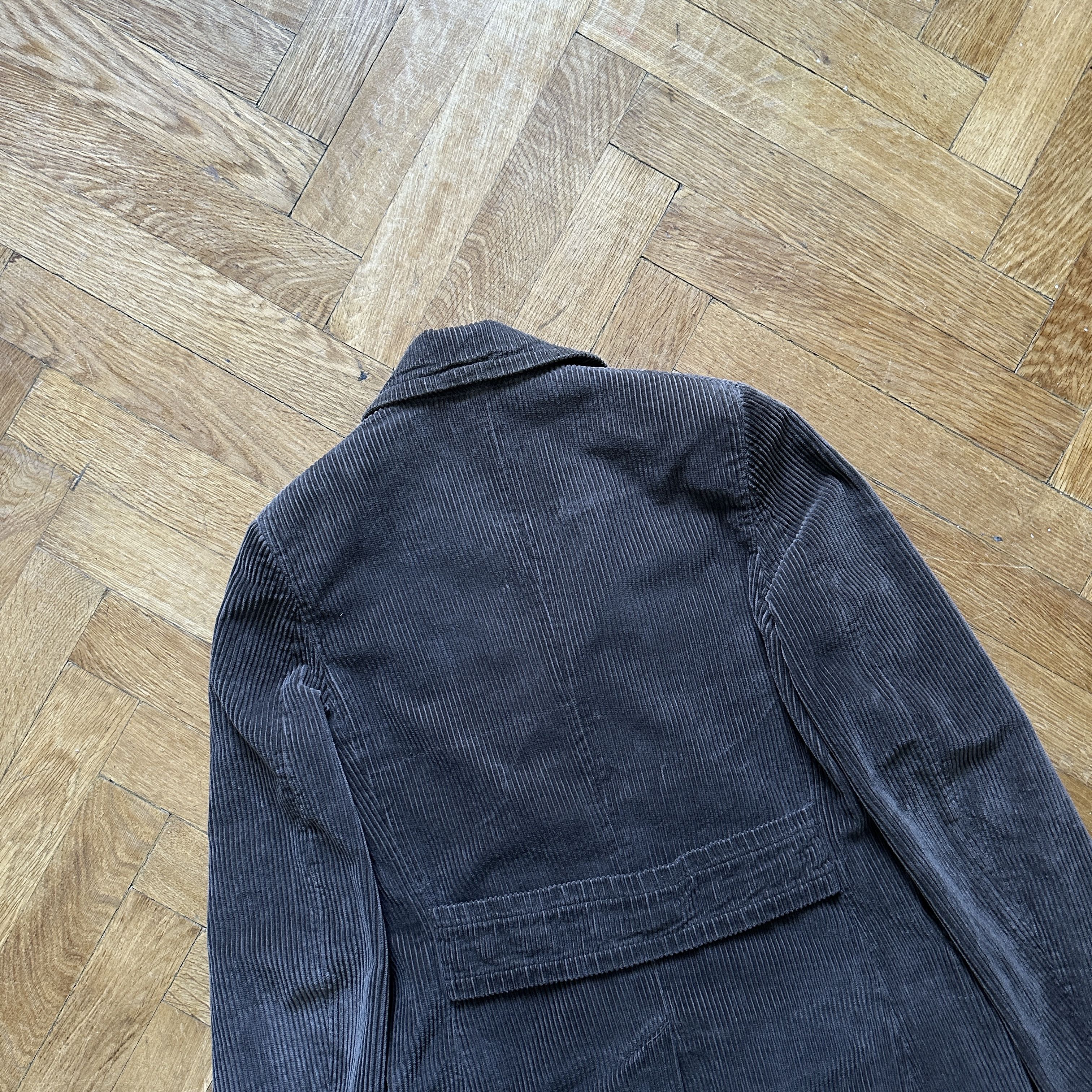 Rick Owens Archival Double Breasted Corduroy Coat Size US XS / EU 42 / 0 - 9 Thumbnail