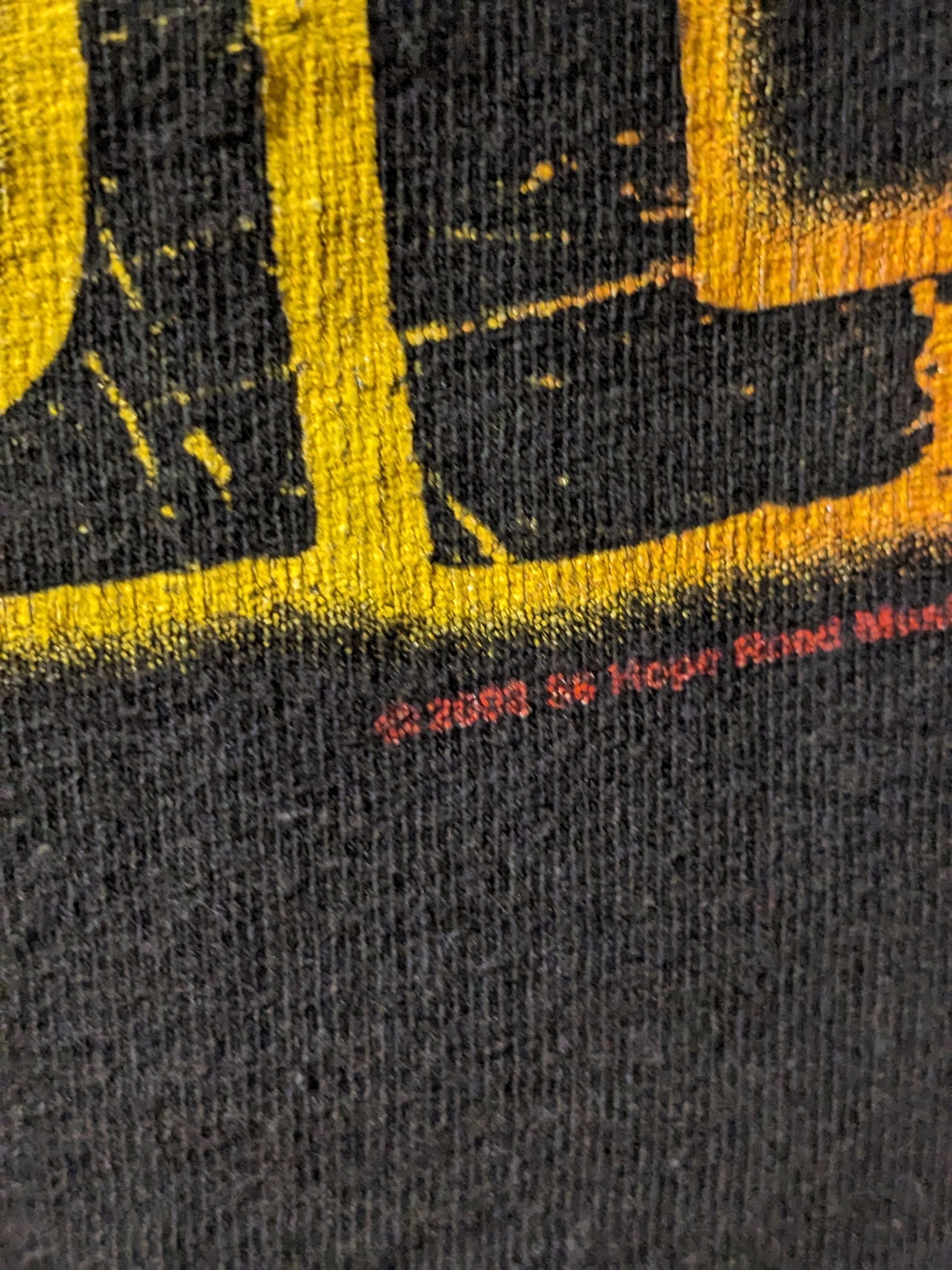 Bob Marley × Vintage Vintage 2008 Bob Marley Music Tour Black Large T-Shirt Size US L / EU 52-54 / 3 - 3 Thumbnail