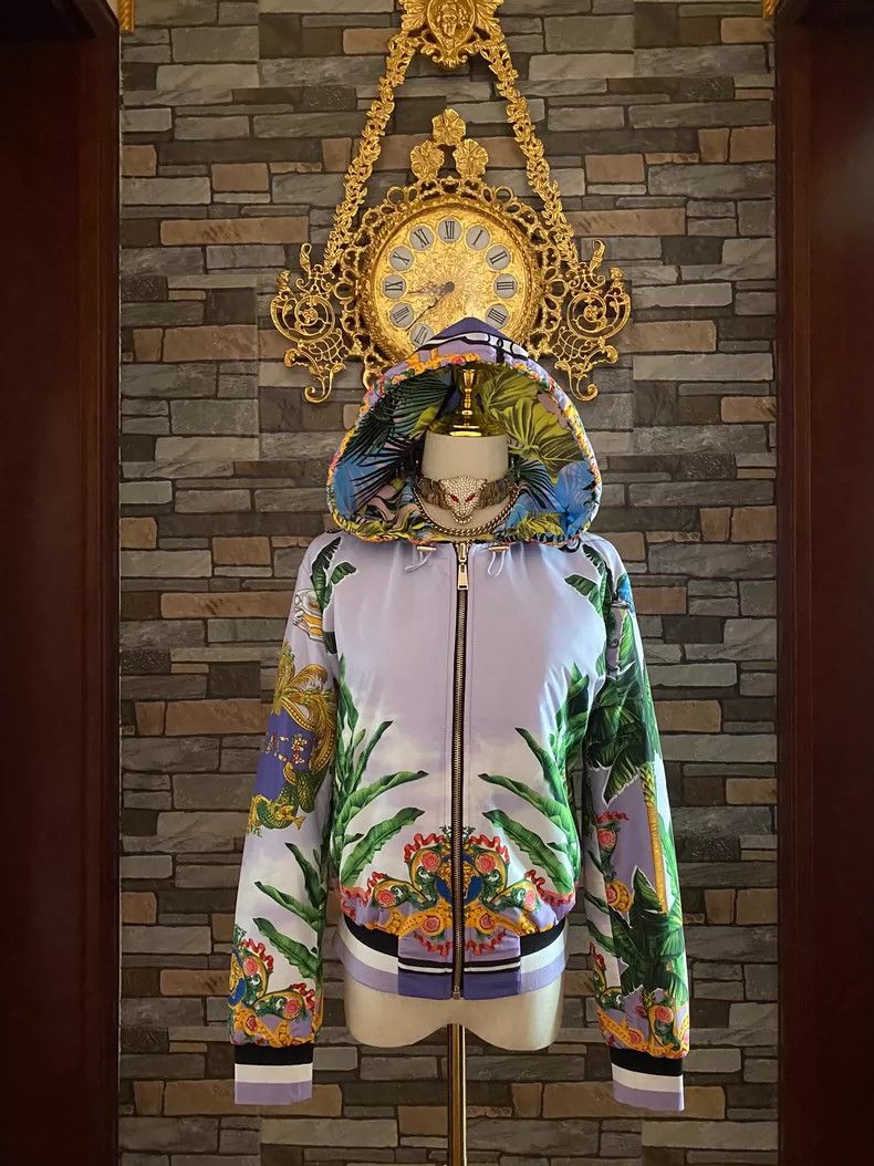 Versace Padded reversible jacket