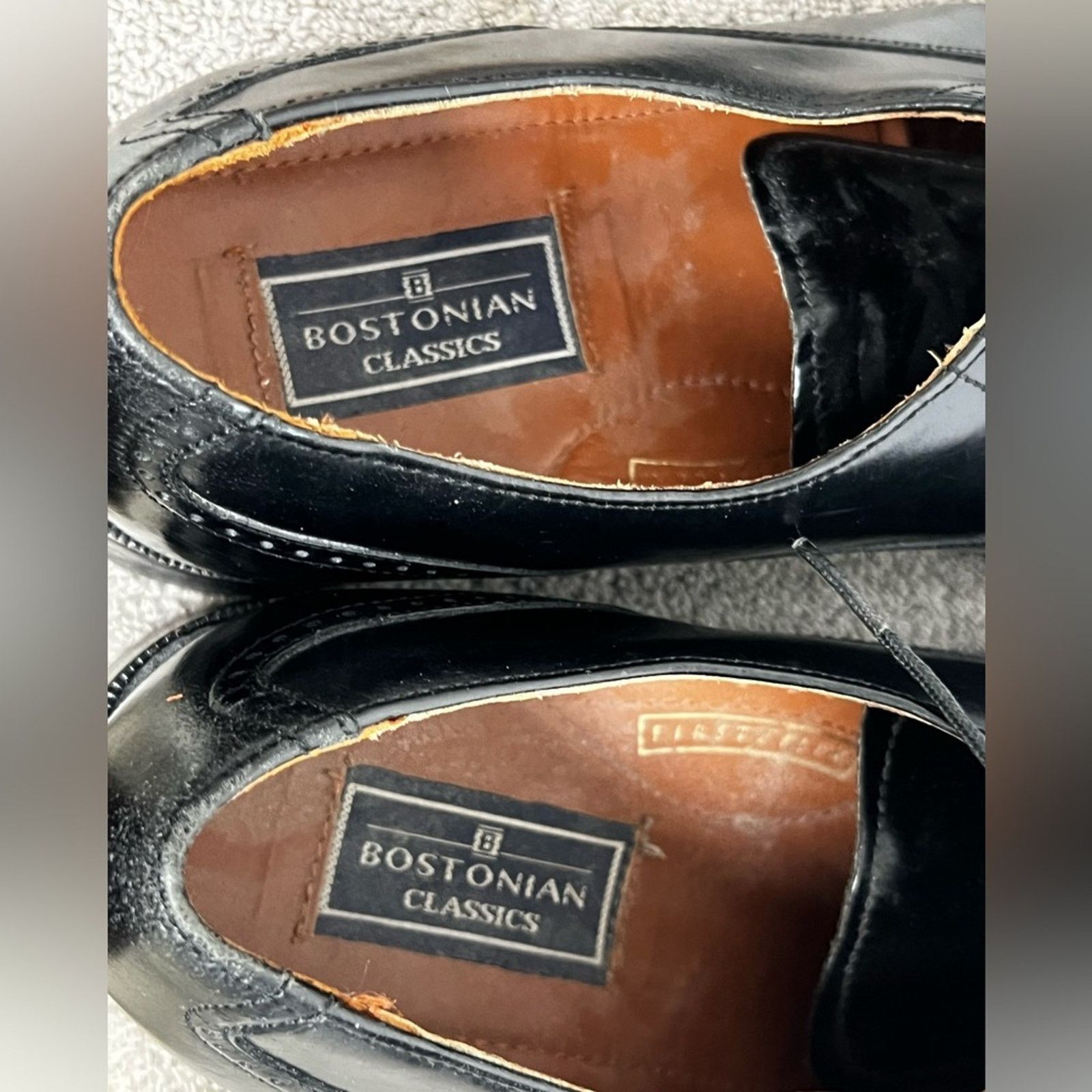 Bostonian Bostonian Classics Men's 9.5 M Oxfords Cap Toe 20350 Size US 9.5 / EU 42-43 - 9 Thumbnail