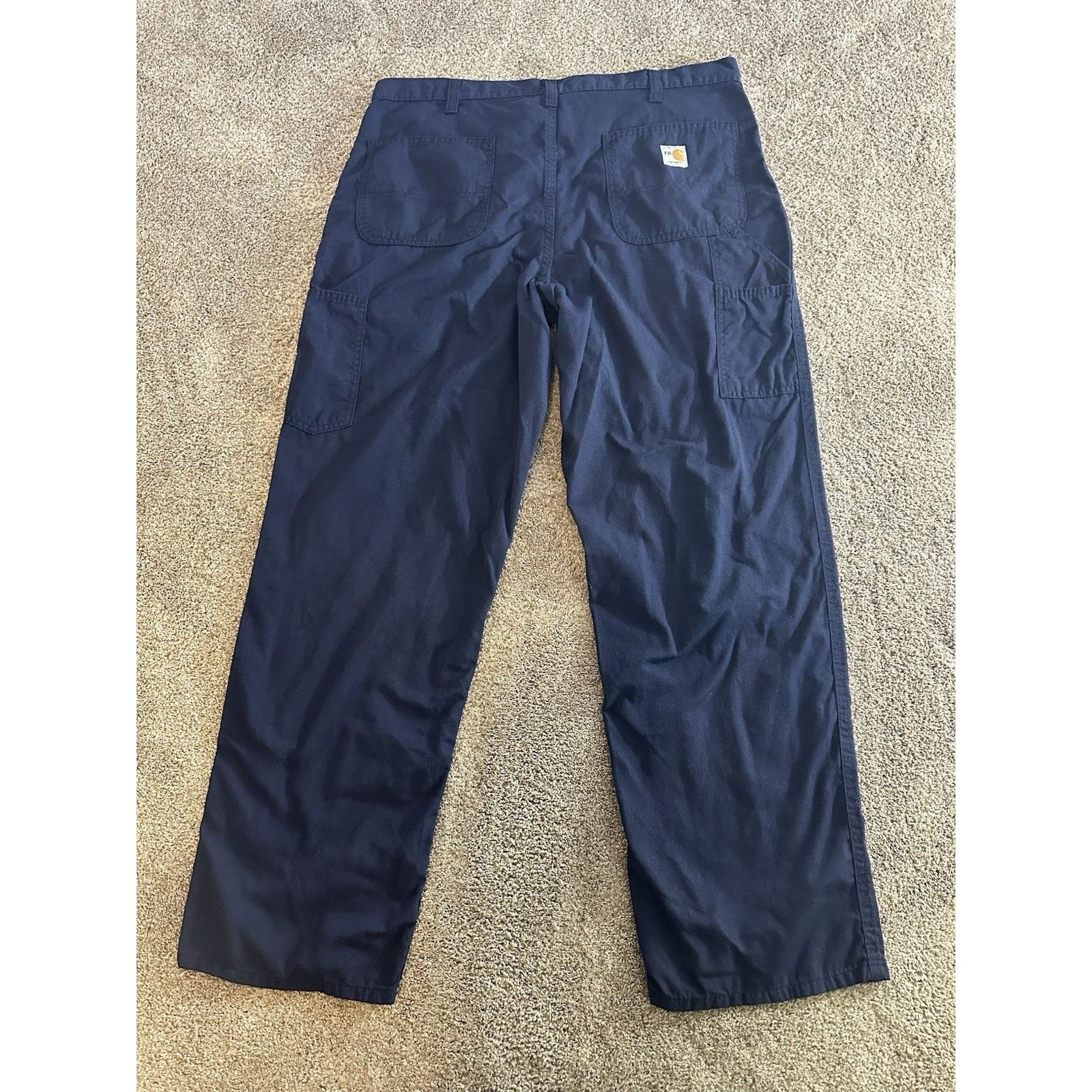 Carhartt Carhartt FR Flame-Resistant 38x34 Navy Cat 2 Size US 38 / EU 54 - 10 Thumbnail