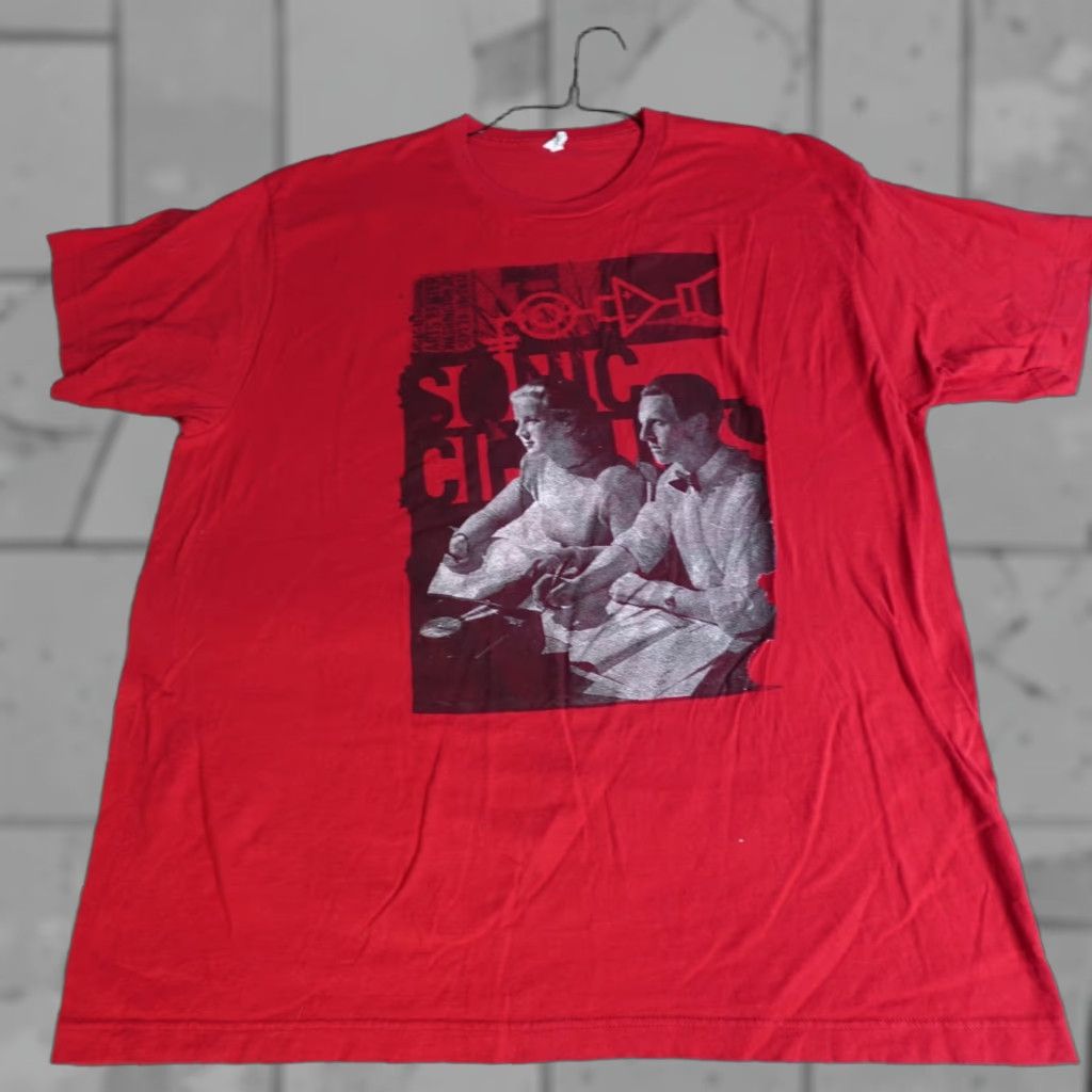 Vintage VINTAGE Sonic Circuits Shirt XL Red Washington DC 2012 Mens T-Shirt Crew Neck Short Sleeve Cotton Blend Jersey Logo Size US XL / EU 56 / 4 - 1 Thumbnail