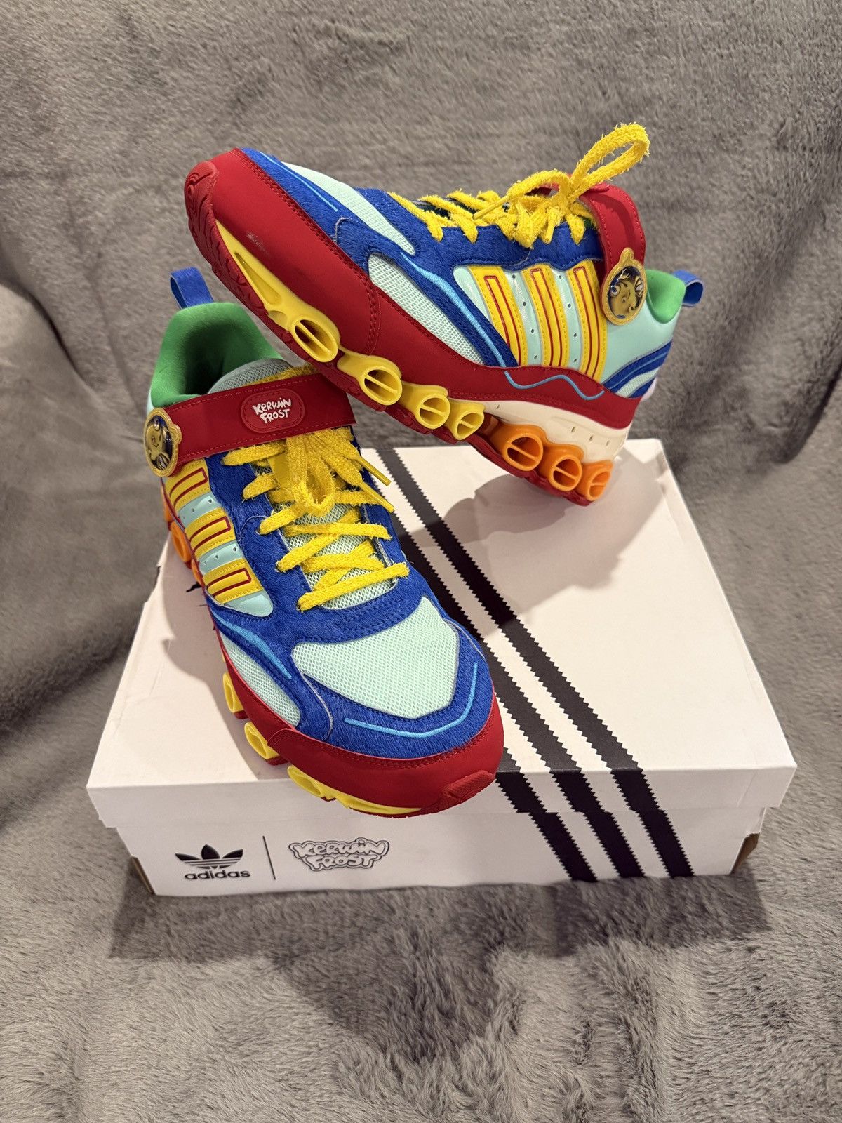 Adidas adidas Microbounce Kerwin Frost Multi-Color 13M OG ALL Size US 13 / EU 46 - 10 Thumbnail