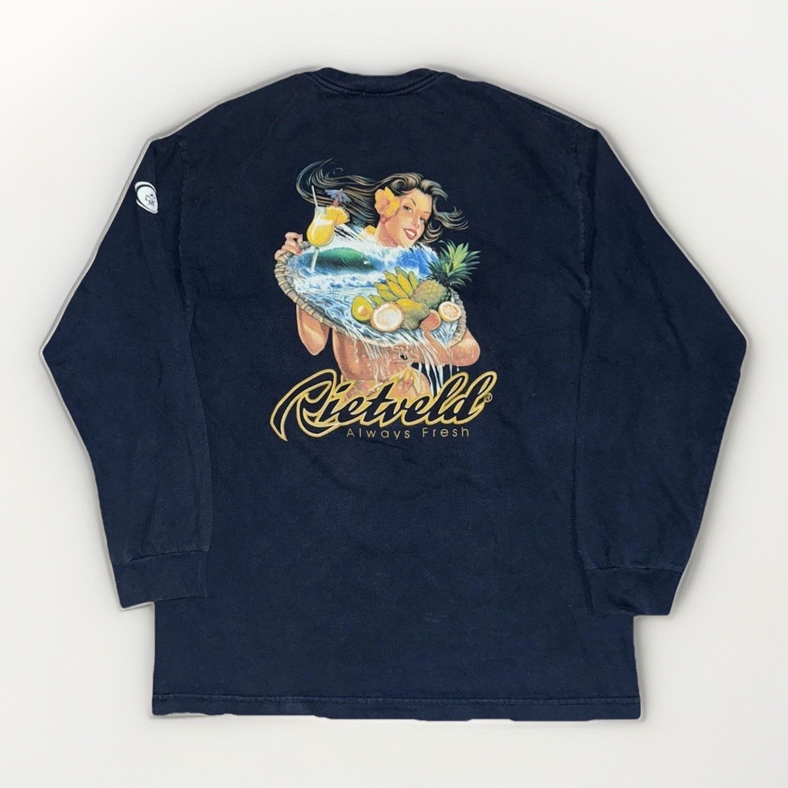 Vintage Rietveld Long Sleeve Hula Girl Hawaiian T-Shirt L USA Surf Size US L / EU 52-54 / 3 - 1 Thumbnail
