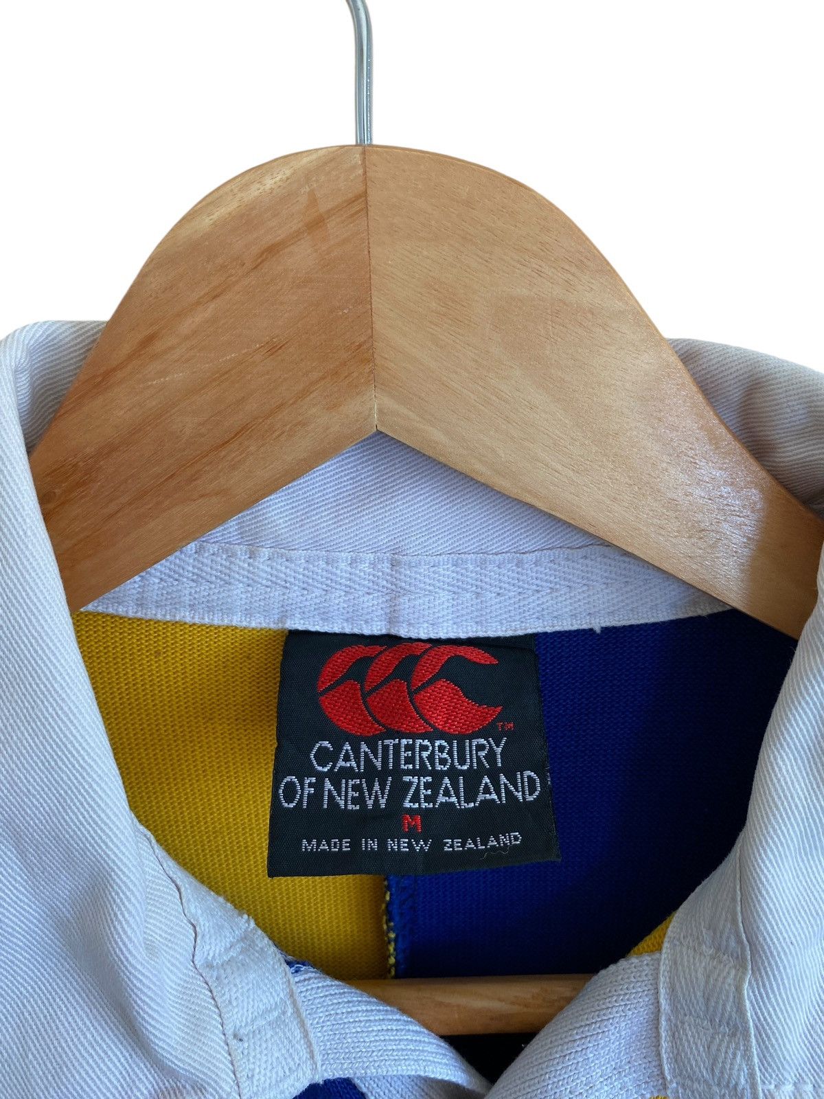 Canterbury of New Zealand Very Rare Vintage Canterbury Block Colour Rugby Tee 1990s Size US M / EU 48-50 / 2 - 10 Thumbnail
