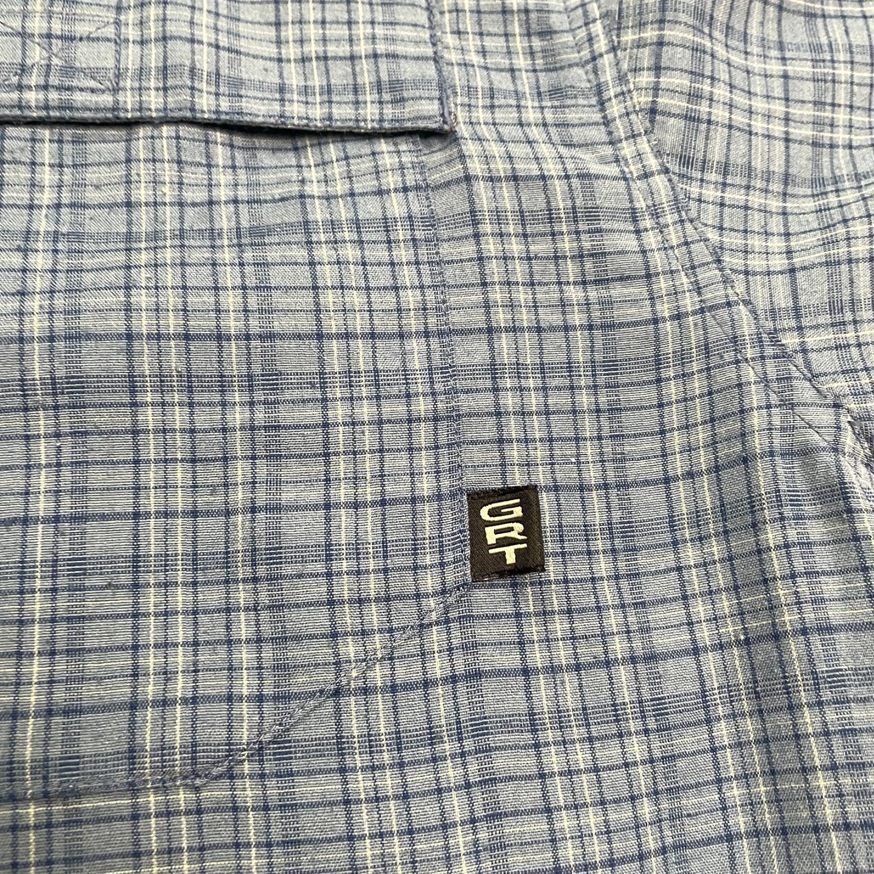 Vintage Columbia GRT Vintage 2001 Y2K Button-Down Shirt Mens Large Blue Plaid Casual Size US L / EU 52-54 / 3 - 7 Thumbnail