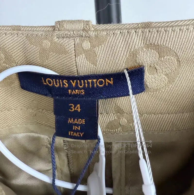 Louis Vuitton Louis Vuitton Women's Light Brown Denim Pants . Size 22" - 7 Thumbnail