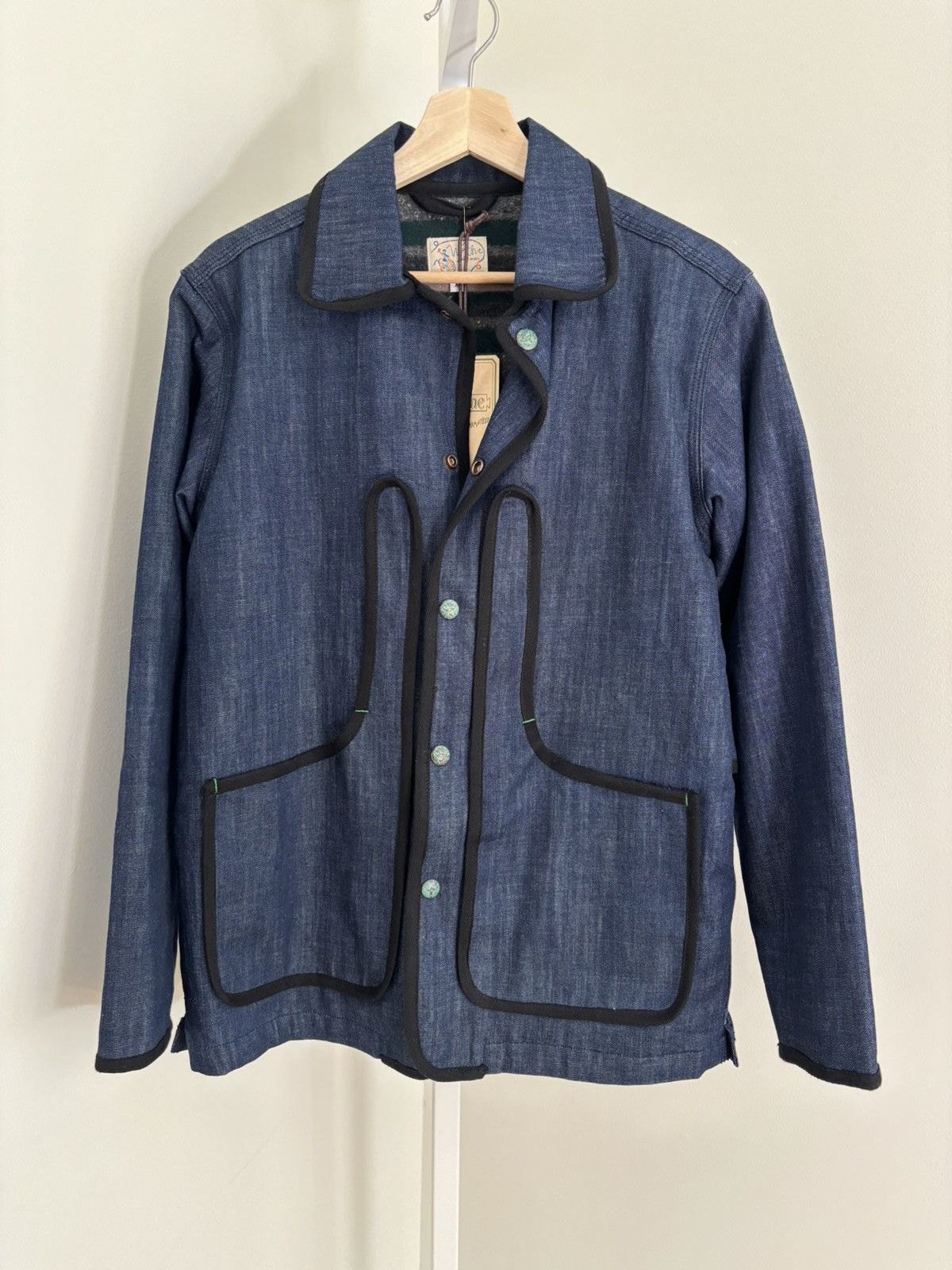 Wythe Blanket-Lined Denim Hunting Jacket XS NEW