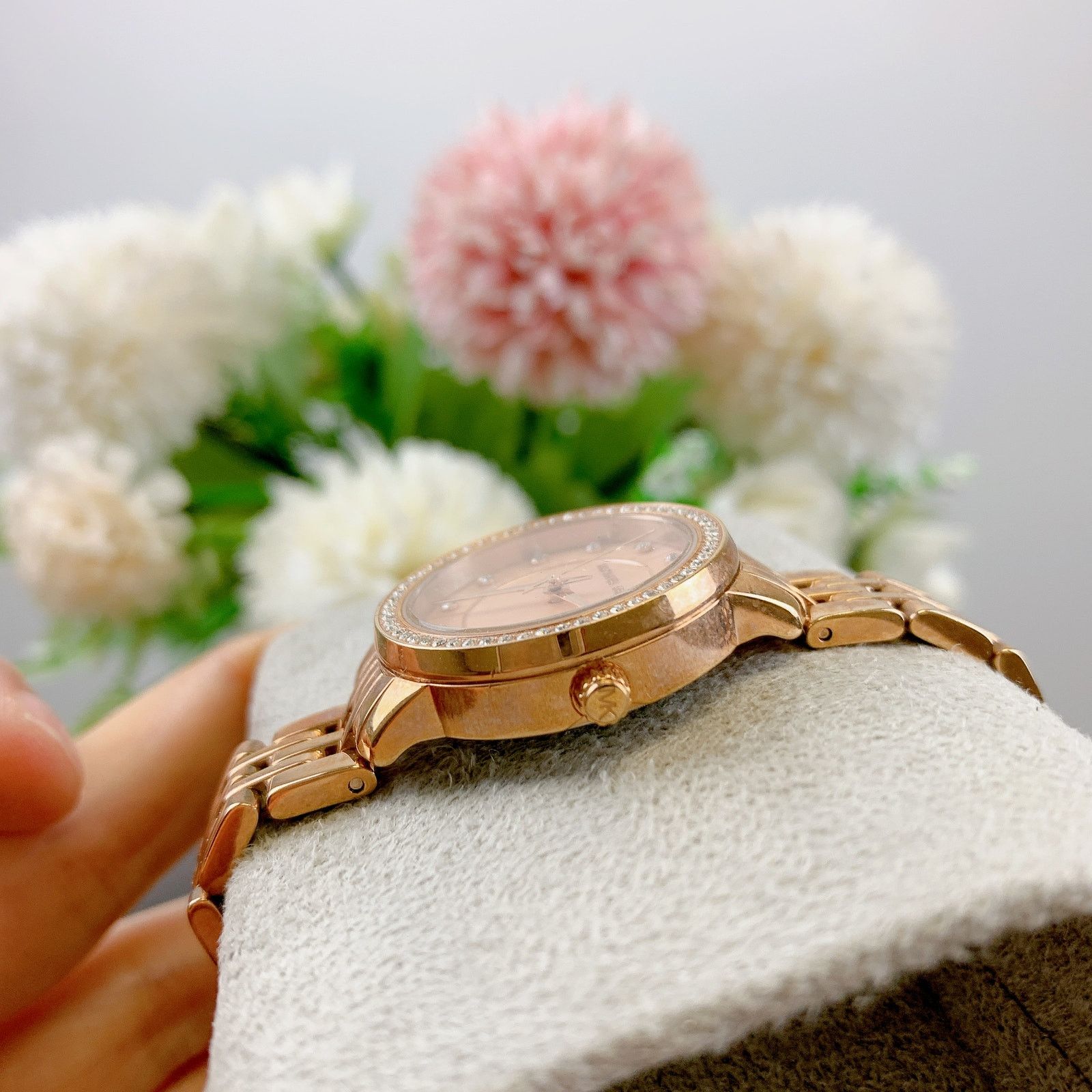 Michael Kors Michael Kors MK4613 Melissa Three-Hand Rose Gold-Tone Size ONE SIZE - 6 Thumbnail
