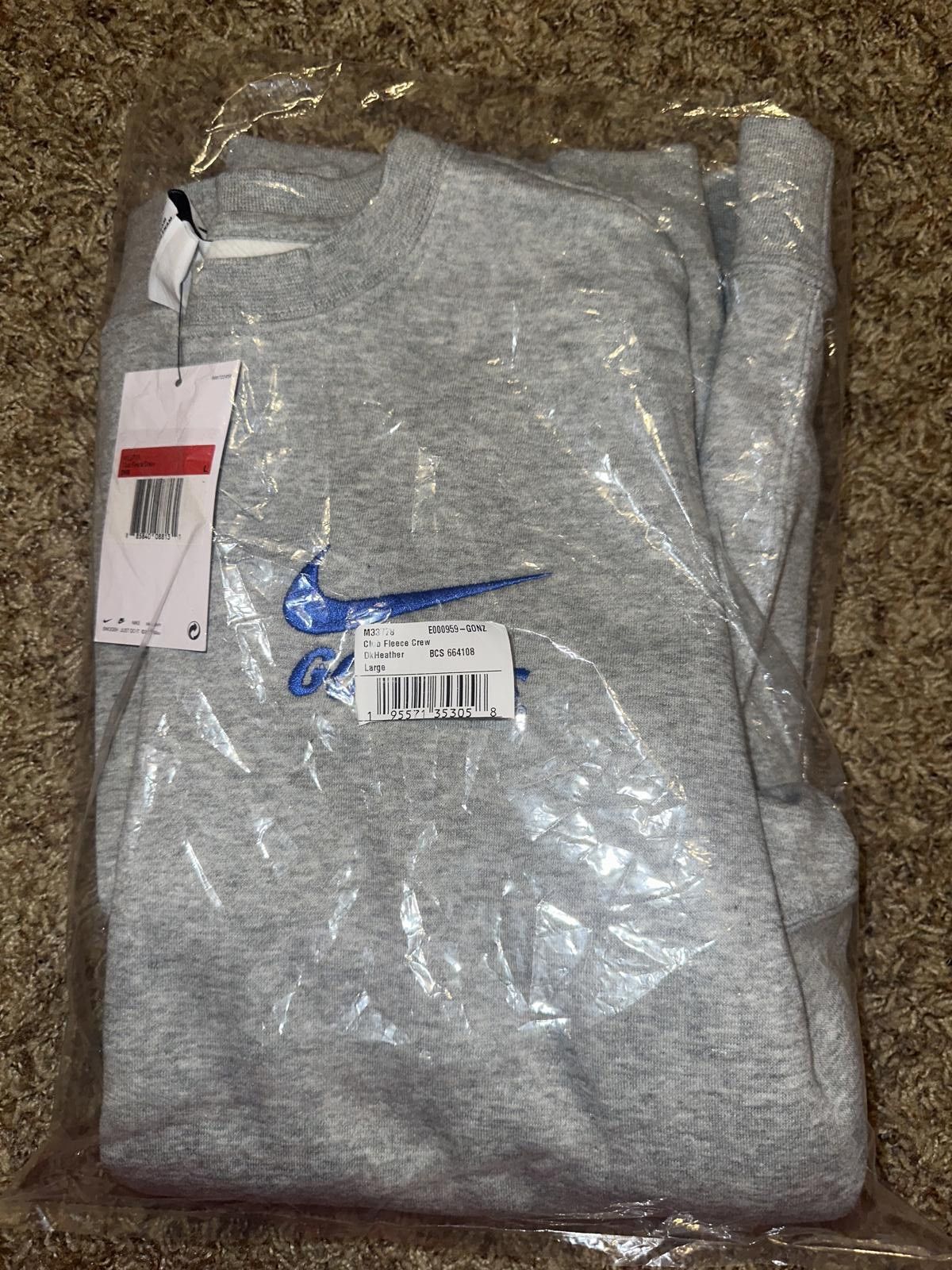 Nike Nike College Club Fleece (Gonzaga University) Men's Sweatshirt Size US L / EU 52-54 / 3 - 8 Thumbnail