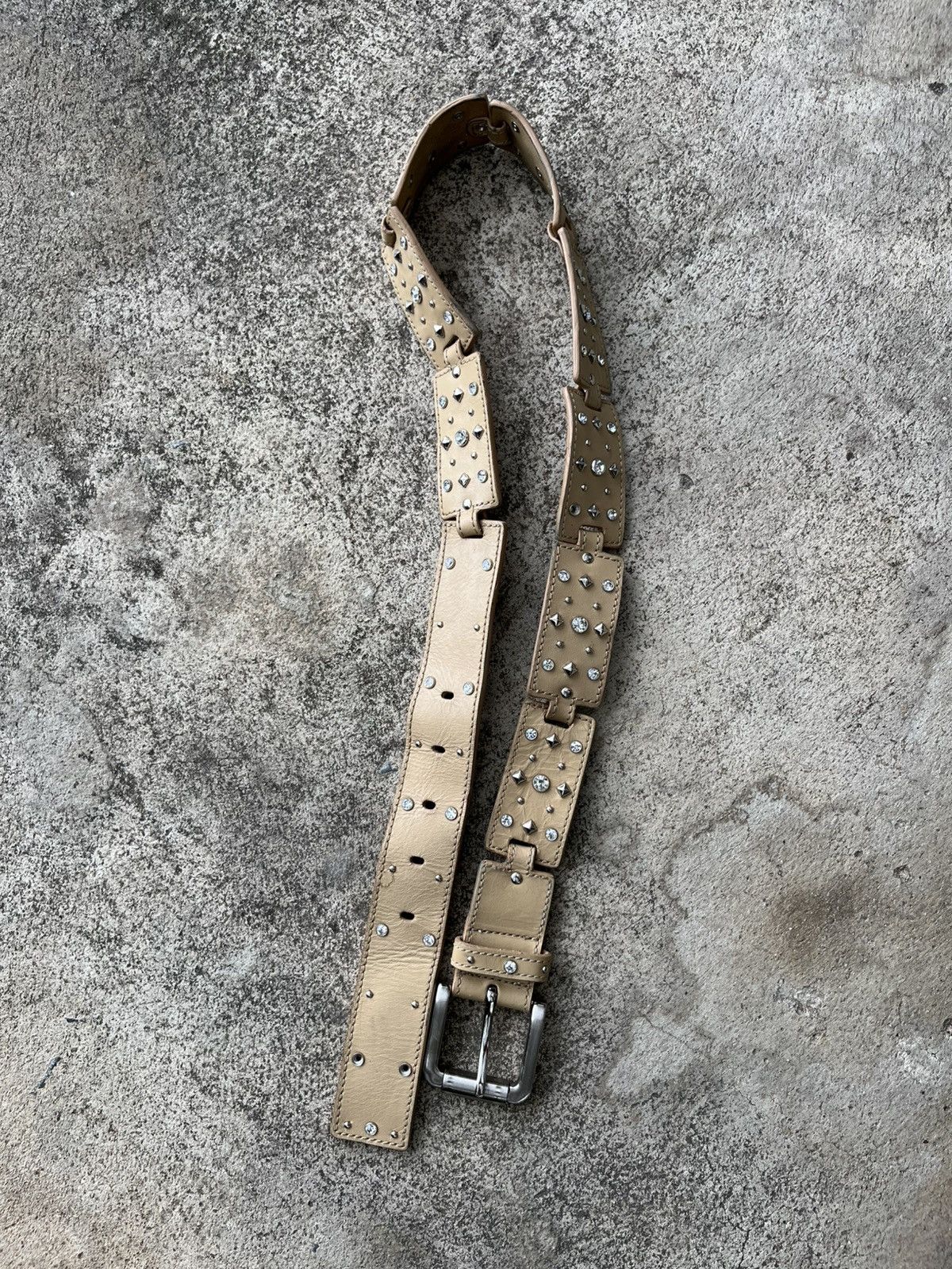 Japanese Brand Comme ca du mode studded belts Size 30 - 2 Thumbnail