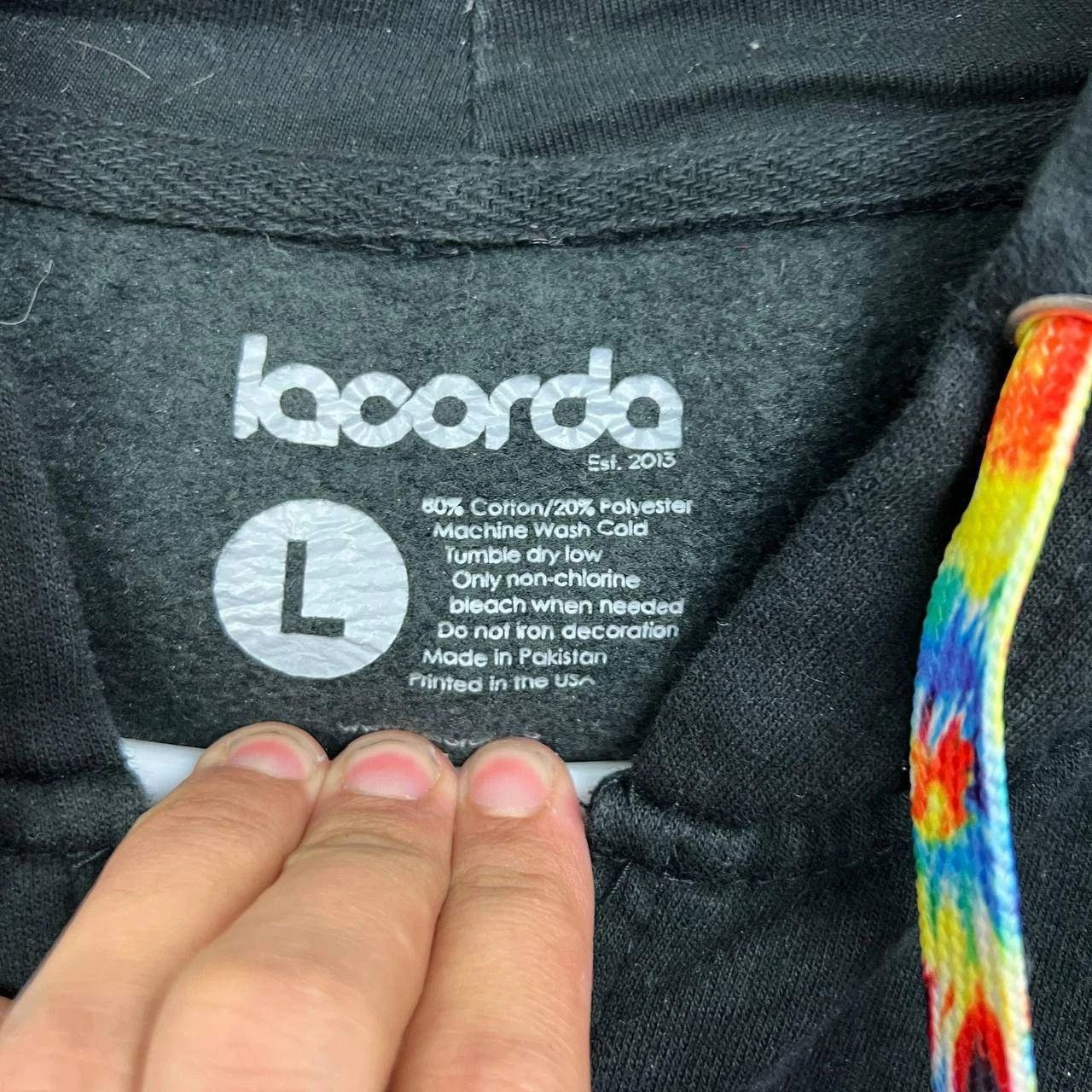Other Lacorda Hoodie Men Full Zip Drawstring Long Sleeve Pocket L Size US L / EU 52-54 / 3 - 6 Thumbnail