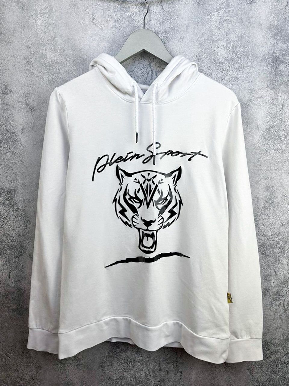 Philipp Plein PHILIPP PLEIN Sport Oversized Hoodie Tiger Graphic Logo Size US XL / EU 56 / 4 - 1 Thumbnail