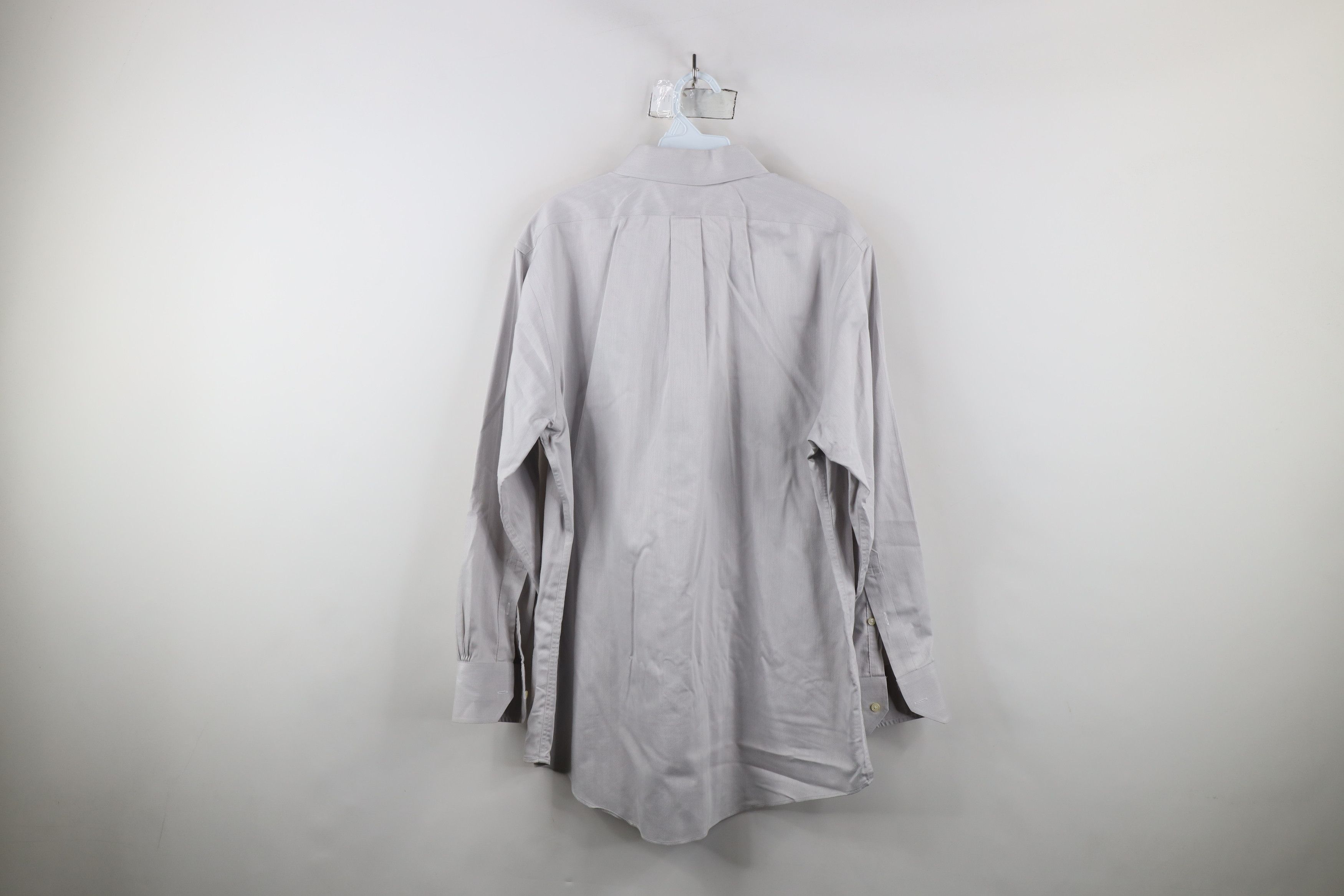 Brooks Brothers × Vintage Vintage Brooks Brothers Herringbone Collared Button Shirt Size US M / EU 48-50 / 2 - 9 Thumbnail