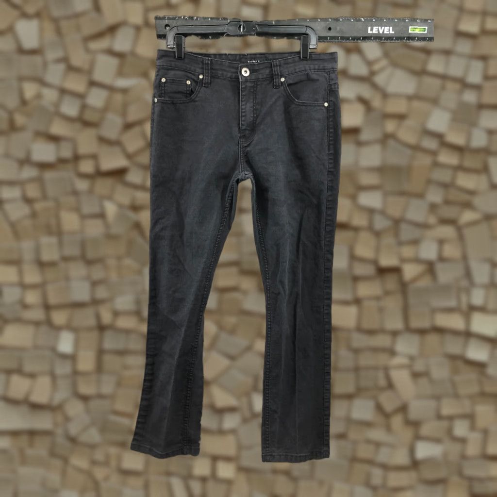 Vintage kayden k Jeans Size 34x32 Mens Mid Rise Dark Wash Black Straight 5-Pocket Denim Size US 34 / EU 50 - 1 Thumbnail