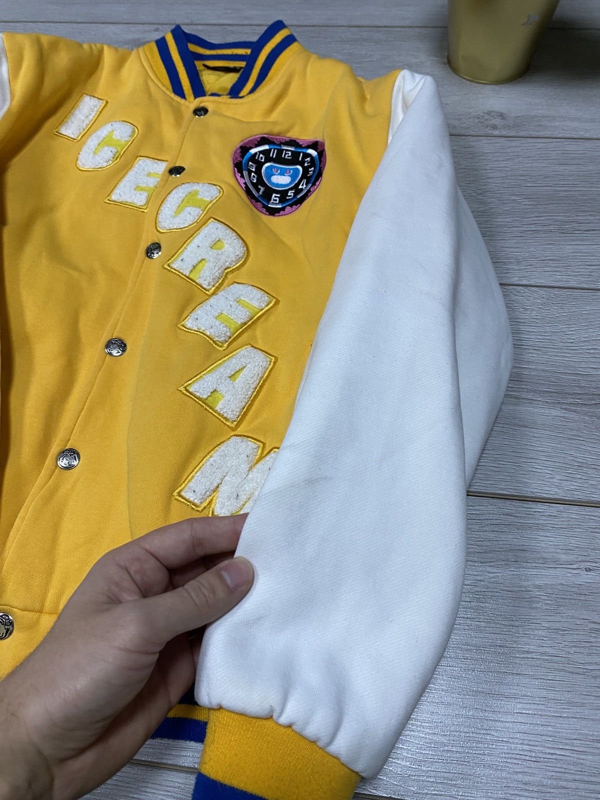 Icecream Ice Cream vintage Cone Varsity Jacket volumetric logo Size US S / EU 44-46 / 1 - 10 Thumbnail