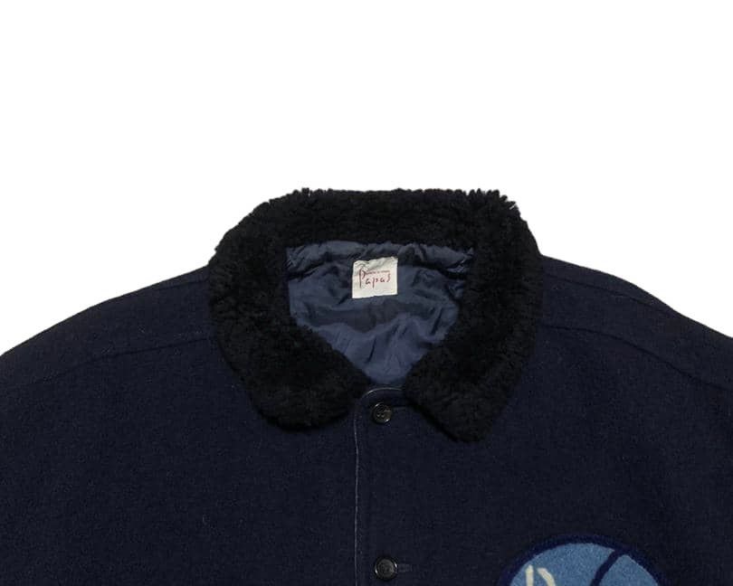 Issey Miyake Vintage Papas Issey Miyake Wool Varsity Jacket Size US M / EU 48-50 / 2 - 7 Thumbnail