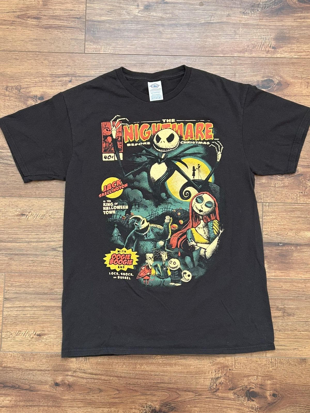 Delta Y2K The Nightmare Before Christmas Comic Cover T-shirt Size US M / EU 48-50 / 2 - 3 Thumbnail