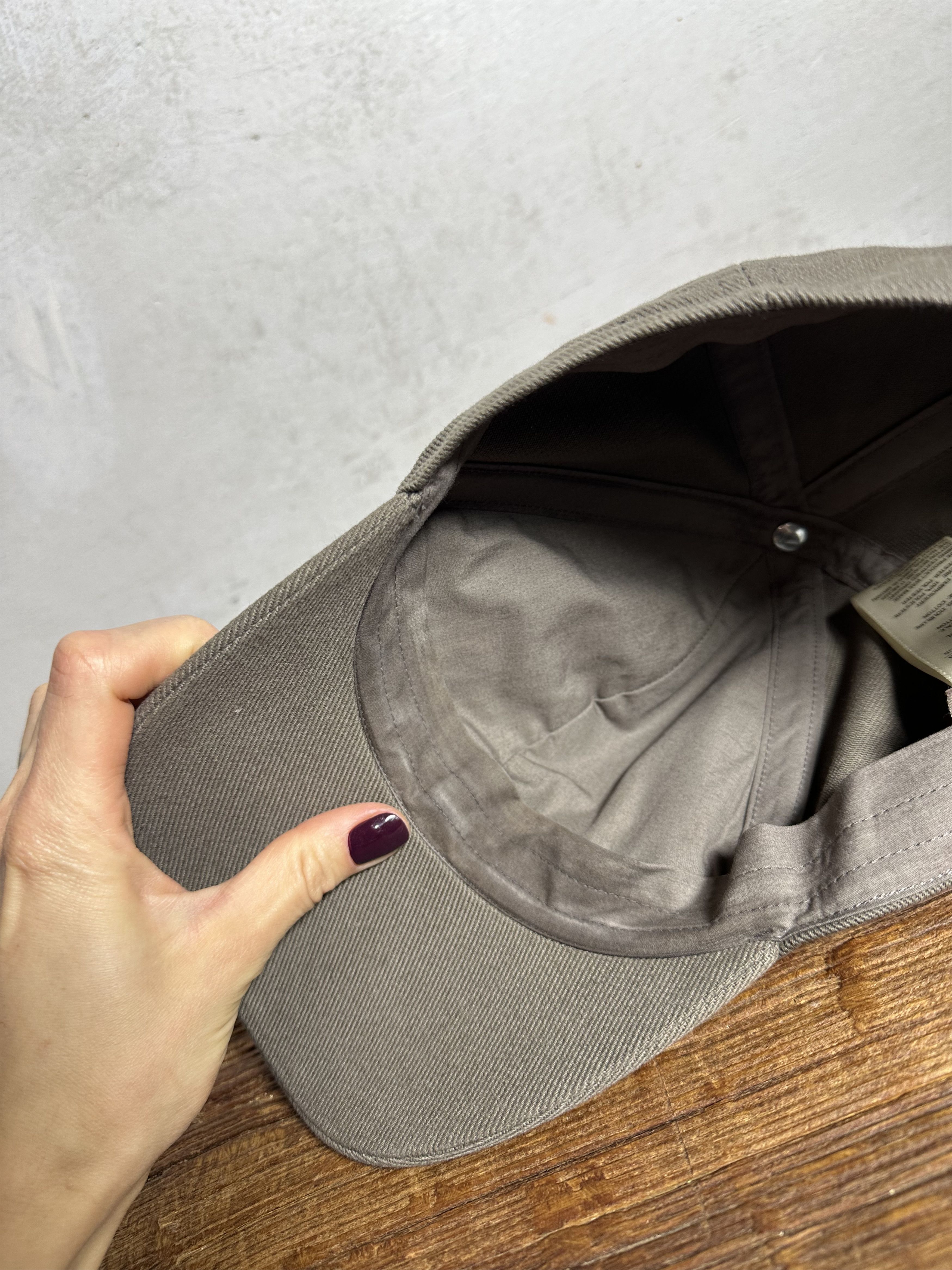 Rick Owens Drkshdw Rick Owens DRKSHDW Embroidered-Logo Cap Size ONE SIZE - 7 Thumbnail