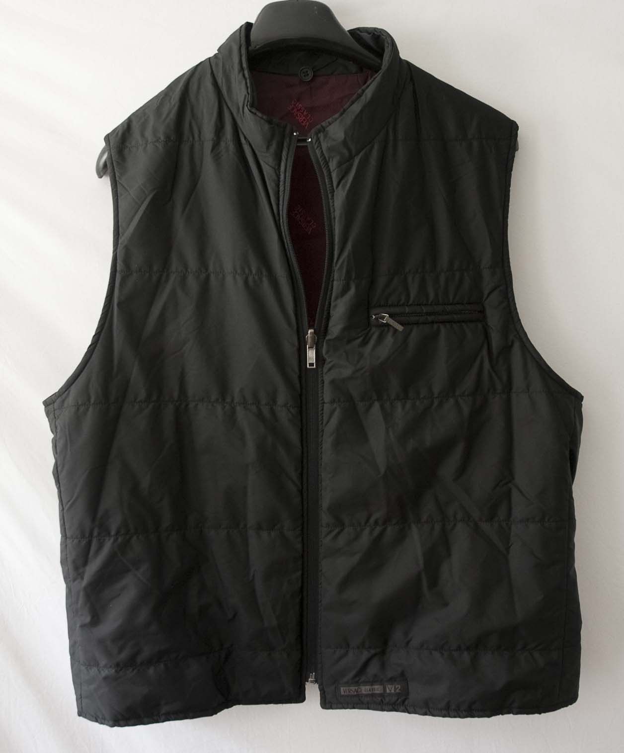 Versace × Vintage Versace Classic V2 Double Layer Jacket + Vest Size 52 Gray Size US L / EU 52-54 / 3 - 13 Thumbnail