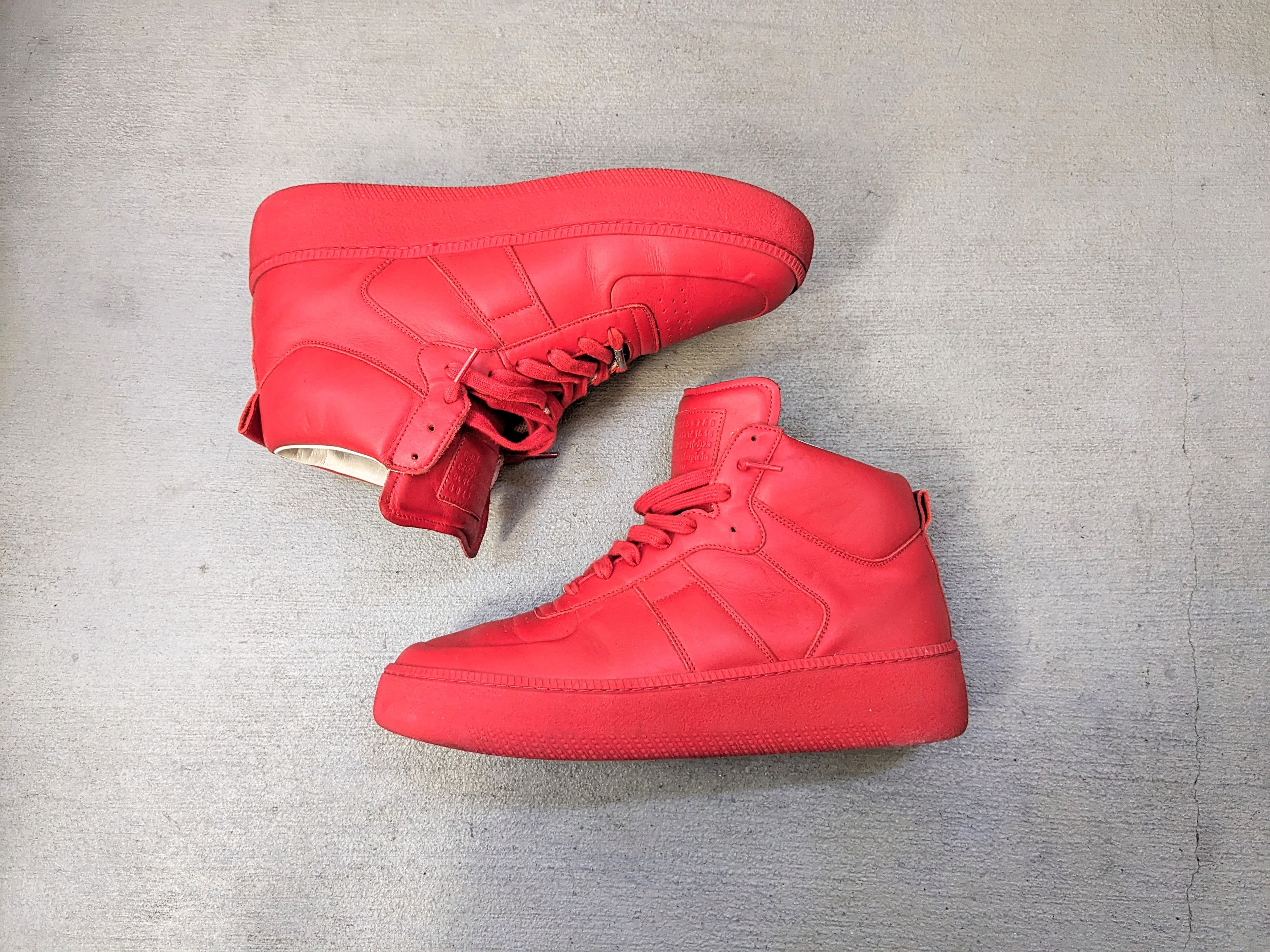 maison margiela high top