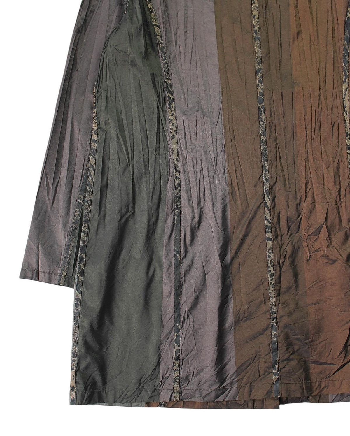 Vintage 2000S SAISON DE MIKI PLEATED COAT JACKET Size L / US 10 / IT 46 - 5 Thumbnail
