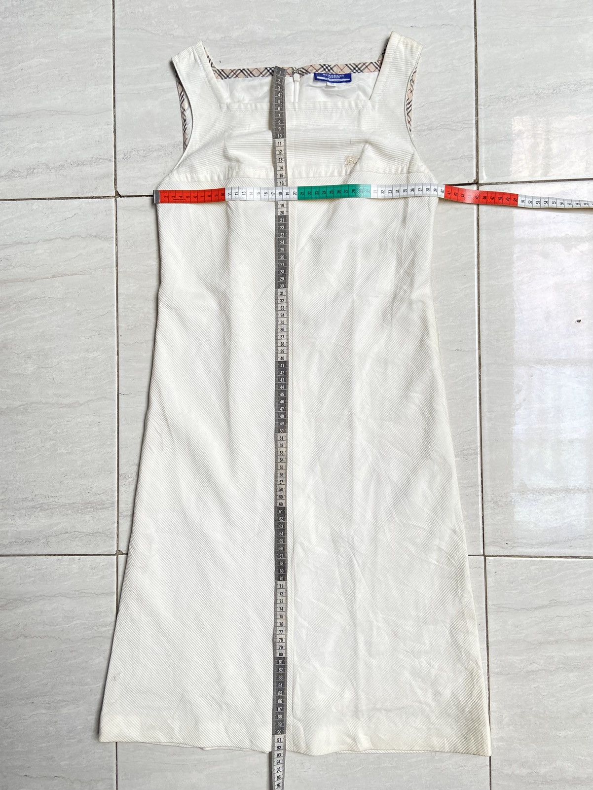 Burberry BURBERRY London White Dress Size XS / US 0-2 / IT 36-38 - 11 Thumbnail