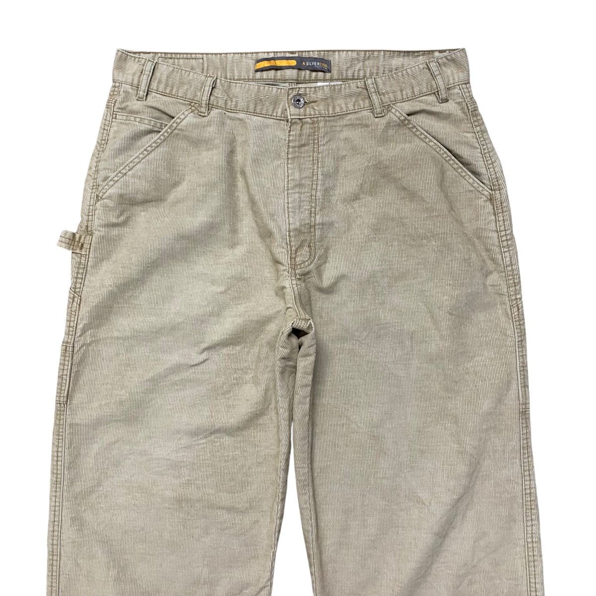 Levi's Levis Silvertab Corduroy Carpenter Baggy Pants Size US 36 / EU 52 - 3 Thumbnail