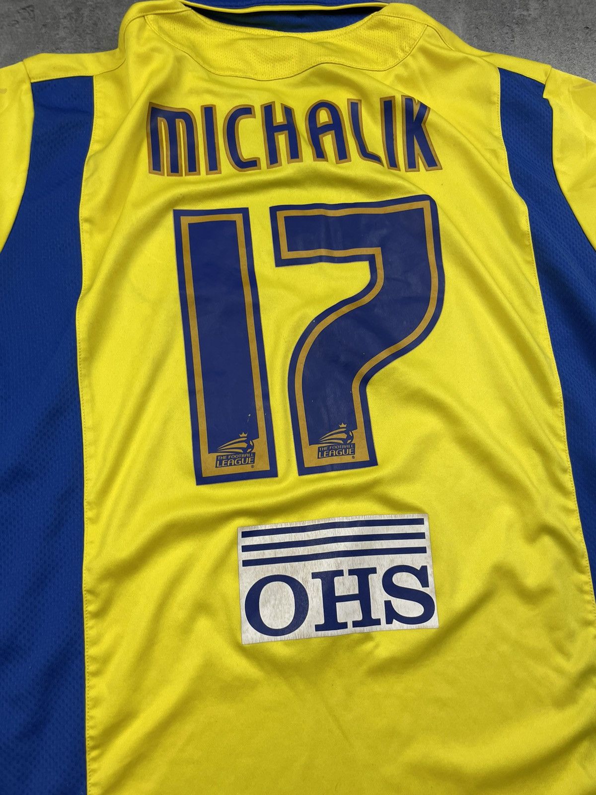 Macron × Vintage Macron Leeds 17 Michalik vintage 2009 jersey football og Size US XL / EU 56 / 4 - 8 Thumbnail