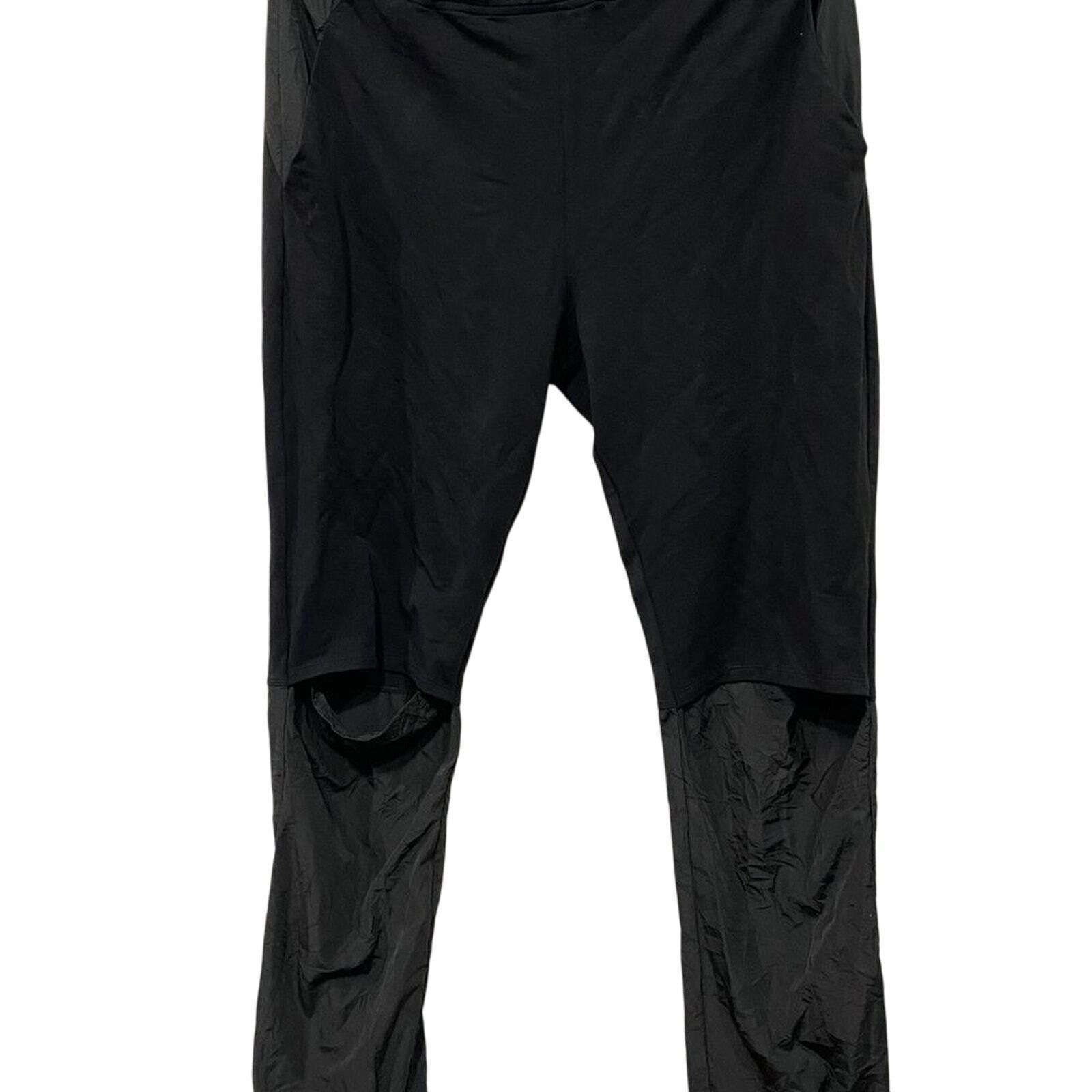 Designer New! Lime & Vine Lenore Open Knee Joggers Women size M Size 32" / US 10 / IT 46 - 4 Thumbnail