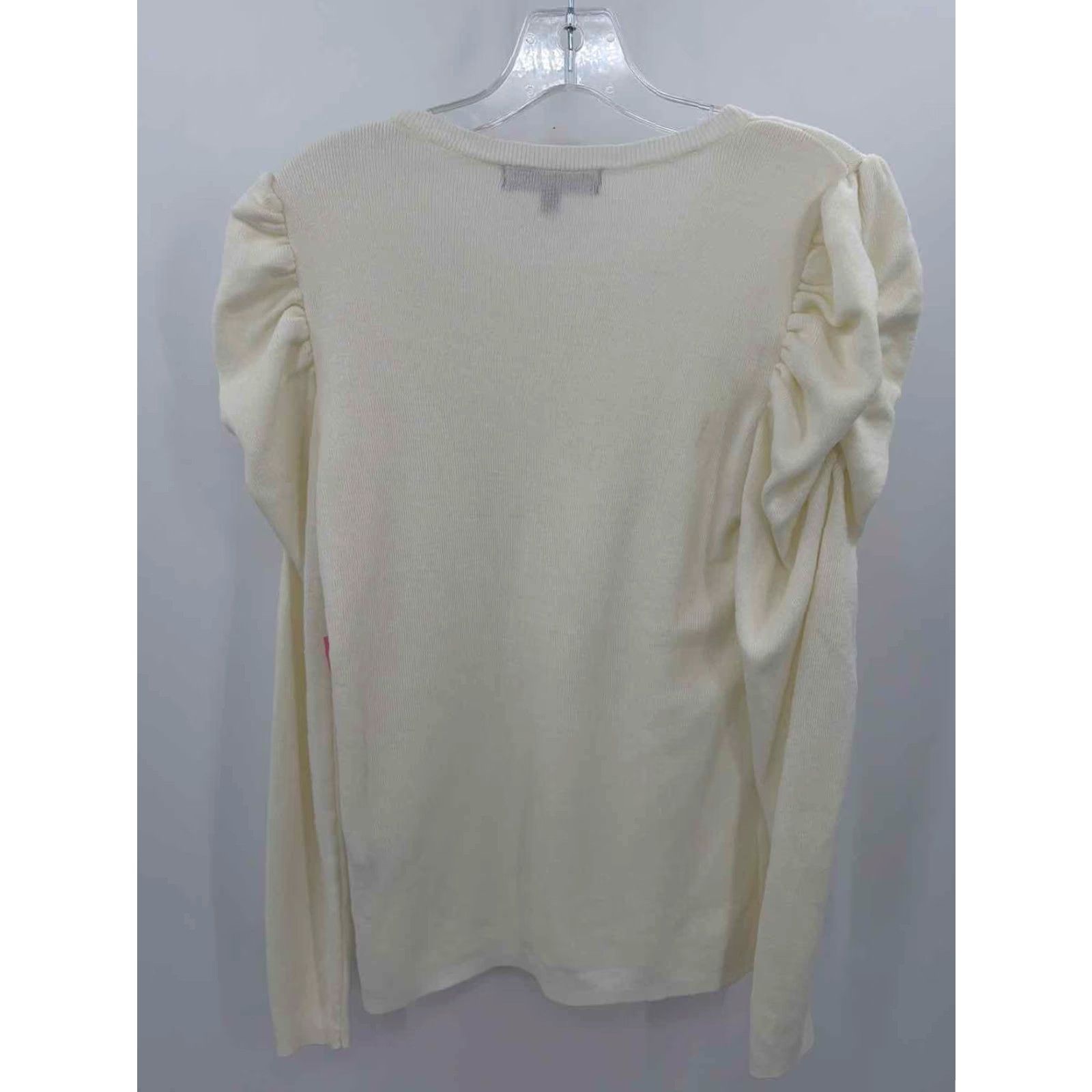 Vintage Catherine Malandrino Sweater Ivory Medium Size M / US 6-8 / IT 42-44 - 2 Thumbnail