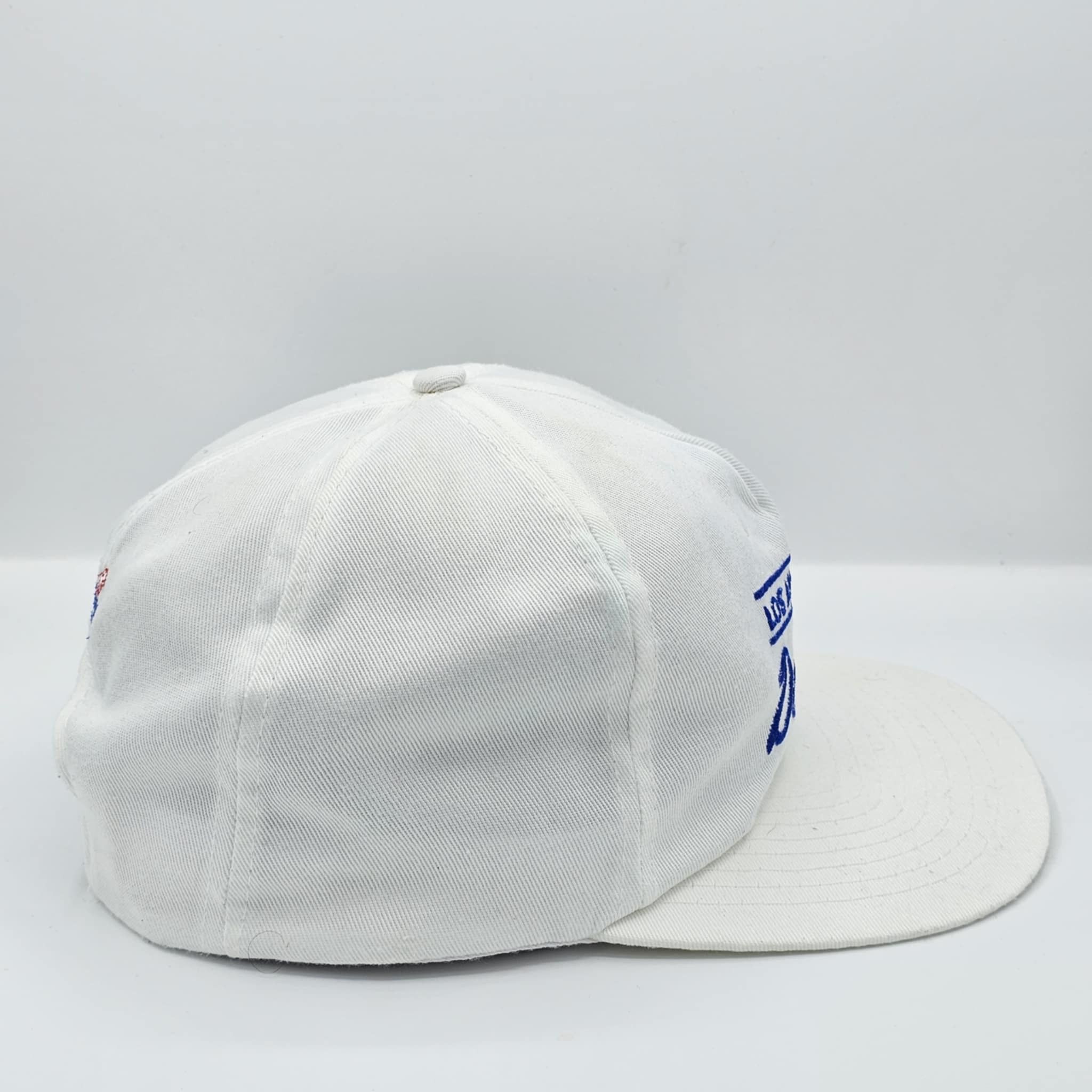 MLB × Vintage Los Angeles Dodgers 80s Annco Bar Script Snapback Hat Size ONE SIZE - 3 Thumbnail
