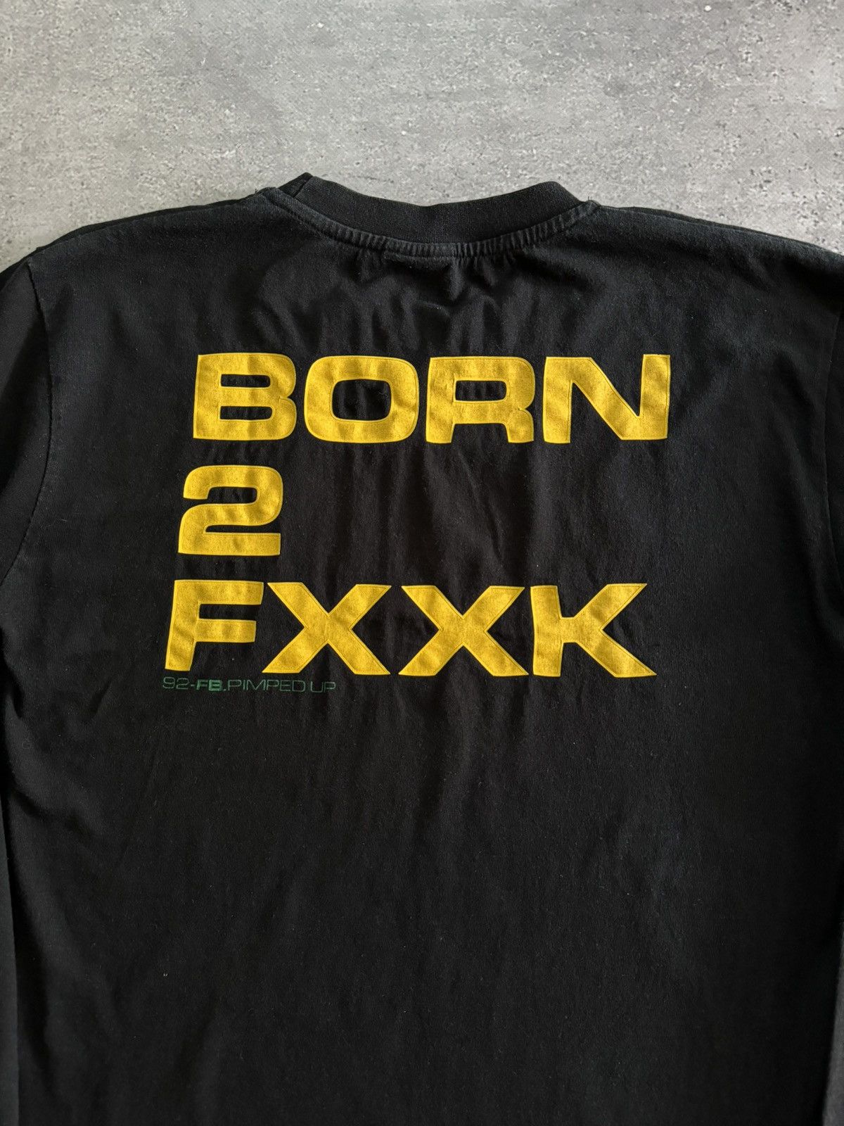 Vintage Vintage Y2K Fishbone ‘Born 2 F**k’ Long Sleeve T-Shirt Size US L / EU 52-54 / 3 - 2 Thumbnail