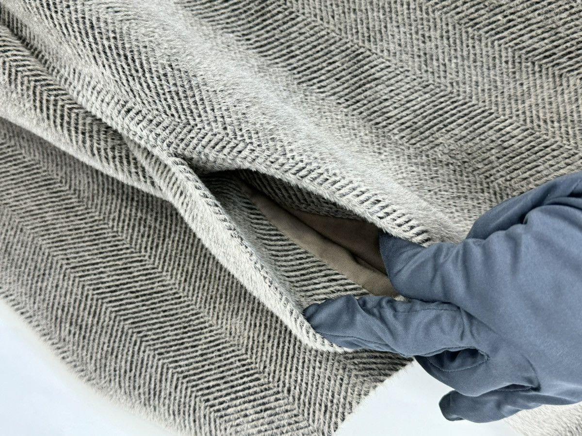 Fear of God OVERSIZED DOUBLE BREASTED HERRINGBONE LAMA WOOL BLEND COAT Size US XL / EU 56 / 4 - 11 Thumbnail