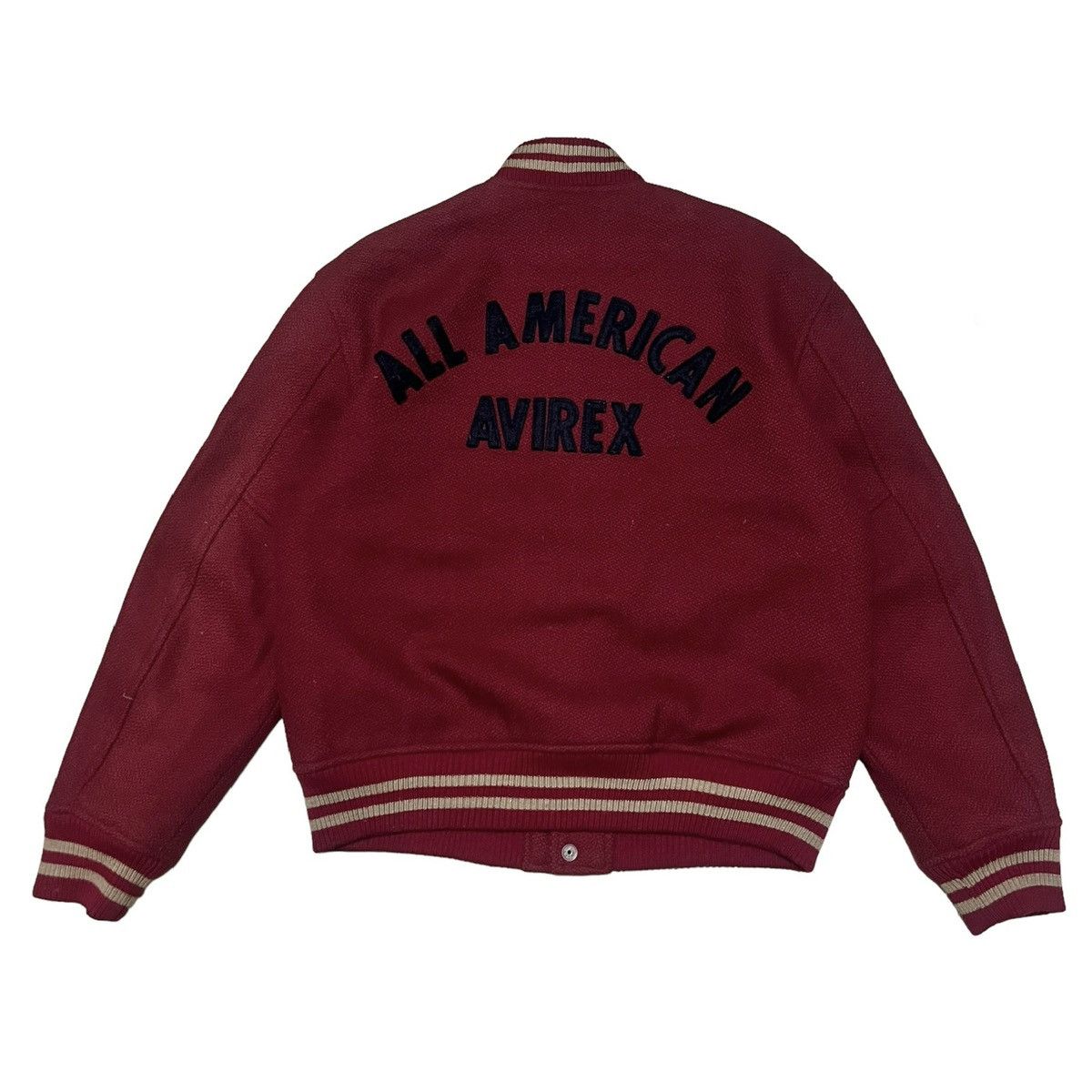 Avirex Vintage Avirex USA Varsity Jacket Big Logo Size US S / EU 44-46 / 1 - 1 Thumbnail