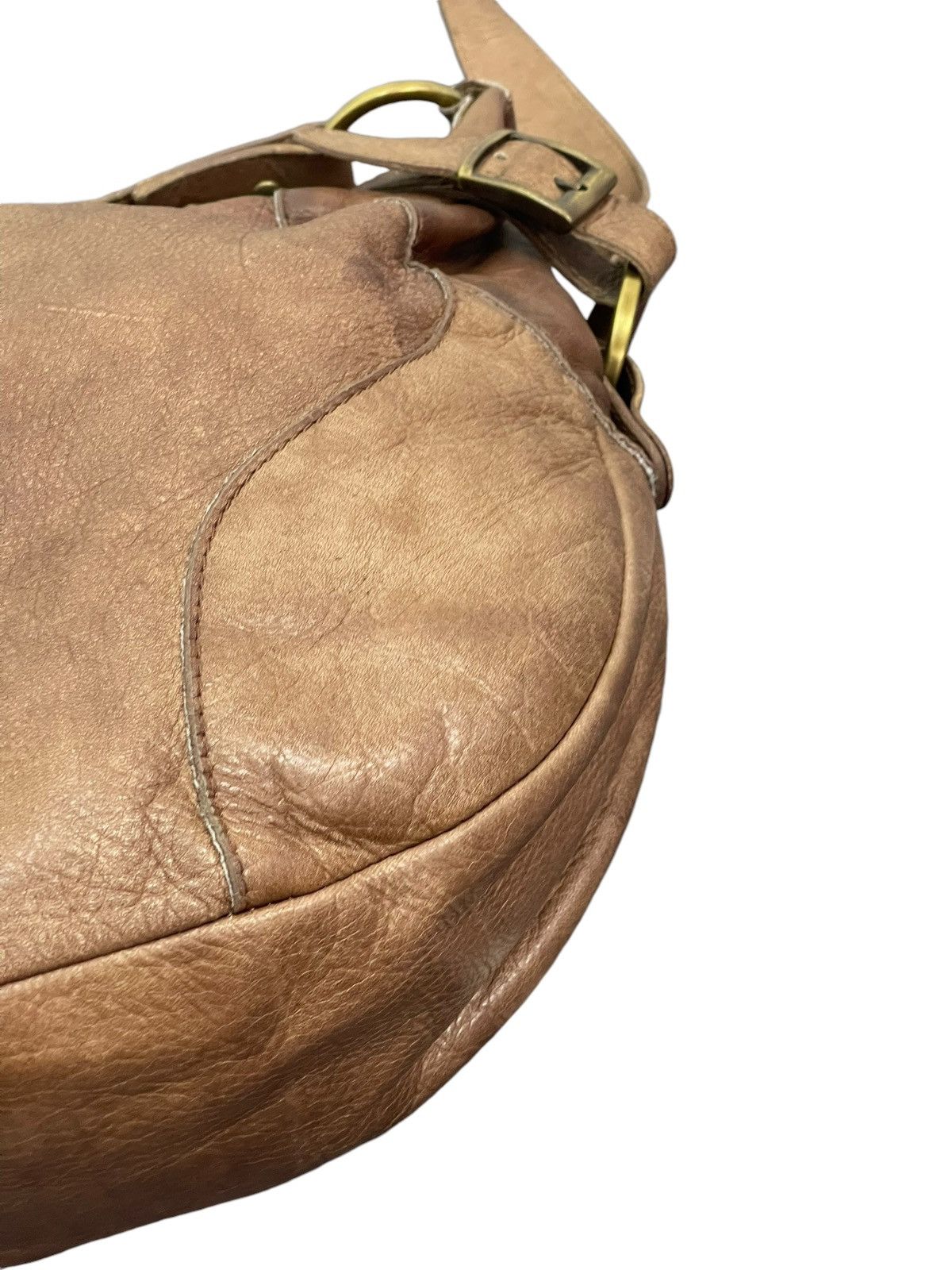 Leather Full Leather Limpronta Italy Tote Shoulder Bag 5🟩 Size ONE SIZE - 17 Thumbnail