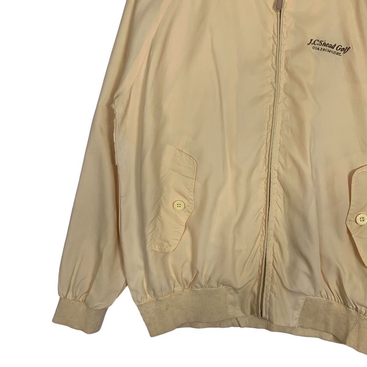 Vintage JESSE C. SNEAD Golf Yellow Casual Jacket #1048-C47 Size US M / EU 48-50 / 2 - 3 Thumbnail