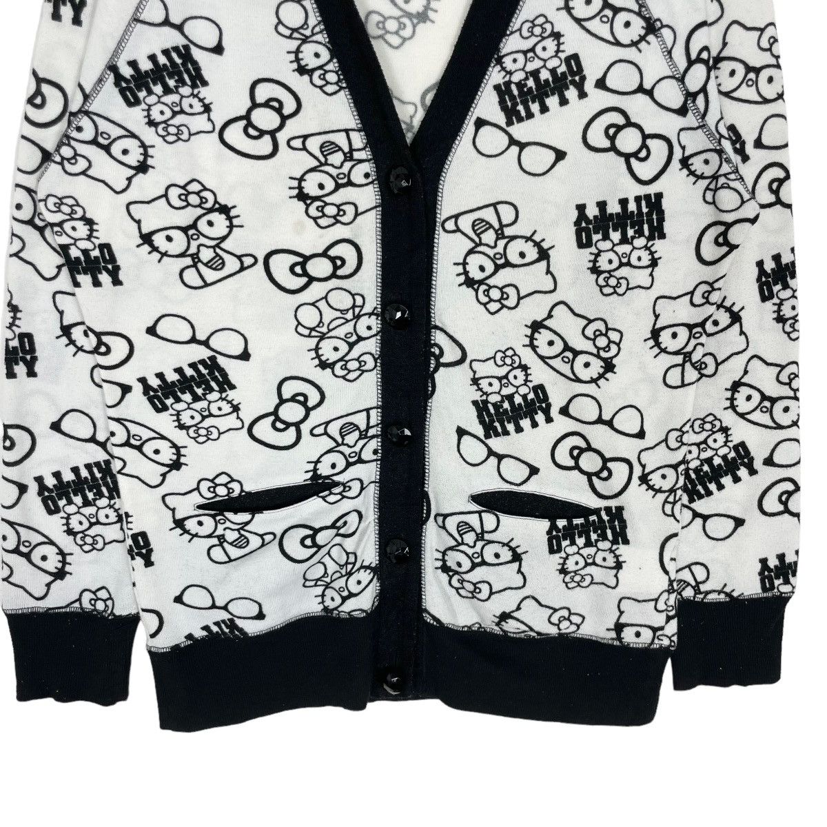 Cartoon Network Vintage Hello Kitty Cartoon Network Japanese Brand Cardigan Size M / US 6-8 / IT 42-44 - 5 Thumbnail