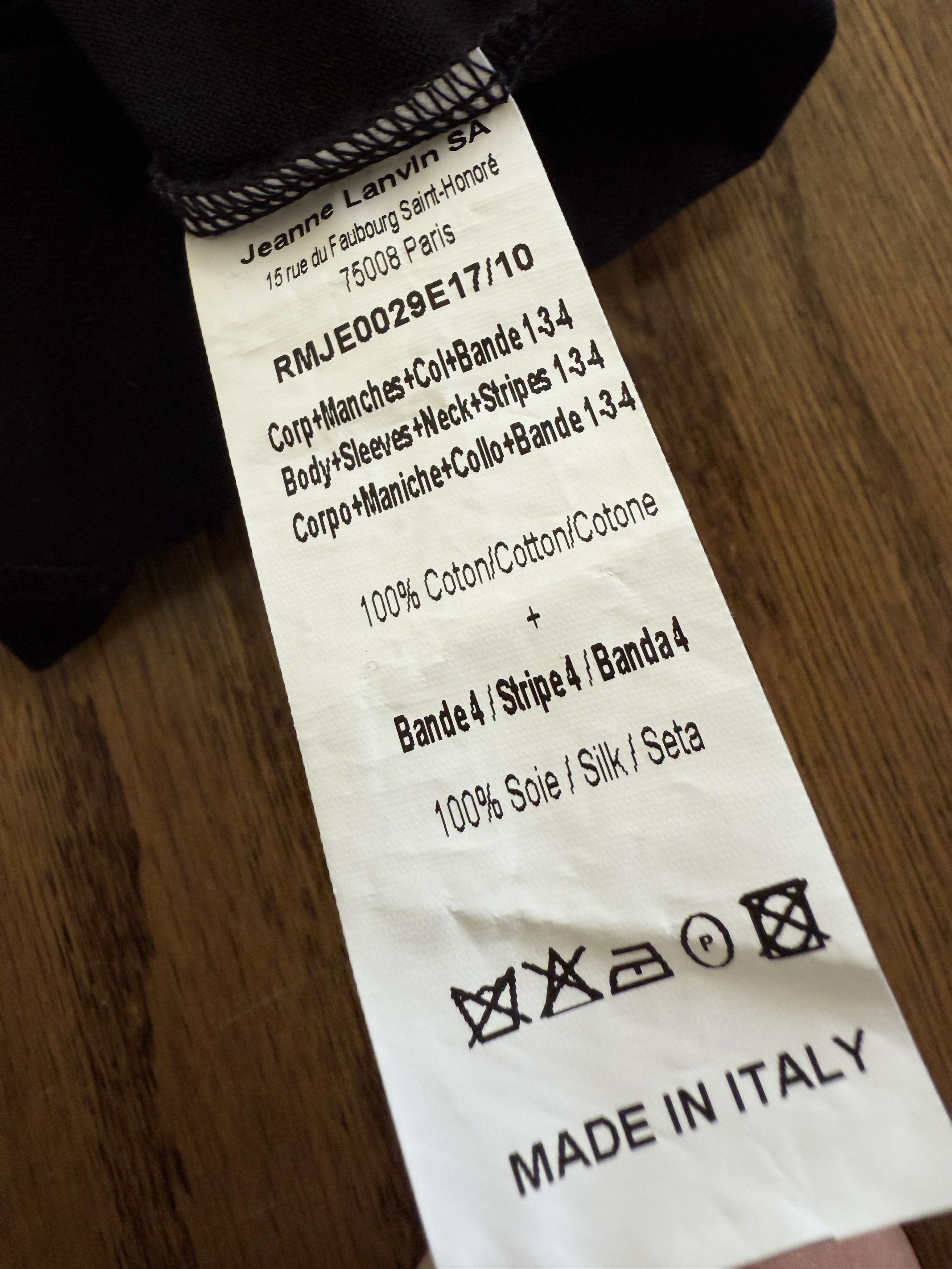 Lanvin Lanvin DOESN'T MATTER RIGHT OR WRONG Shirt Size US M / EU 48-50 / 2 - 11 Thumbnail