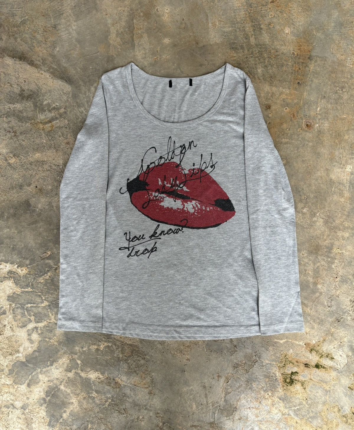 Hysteric Glamour × If Six Was Nine × Japanese Brand Y2k Lips Logo Ifsixwasnine style Longsleeve Size US S / EU 44-46 / 1 - 1 Thumbnail