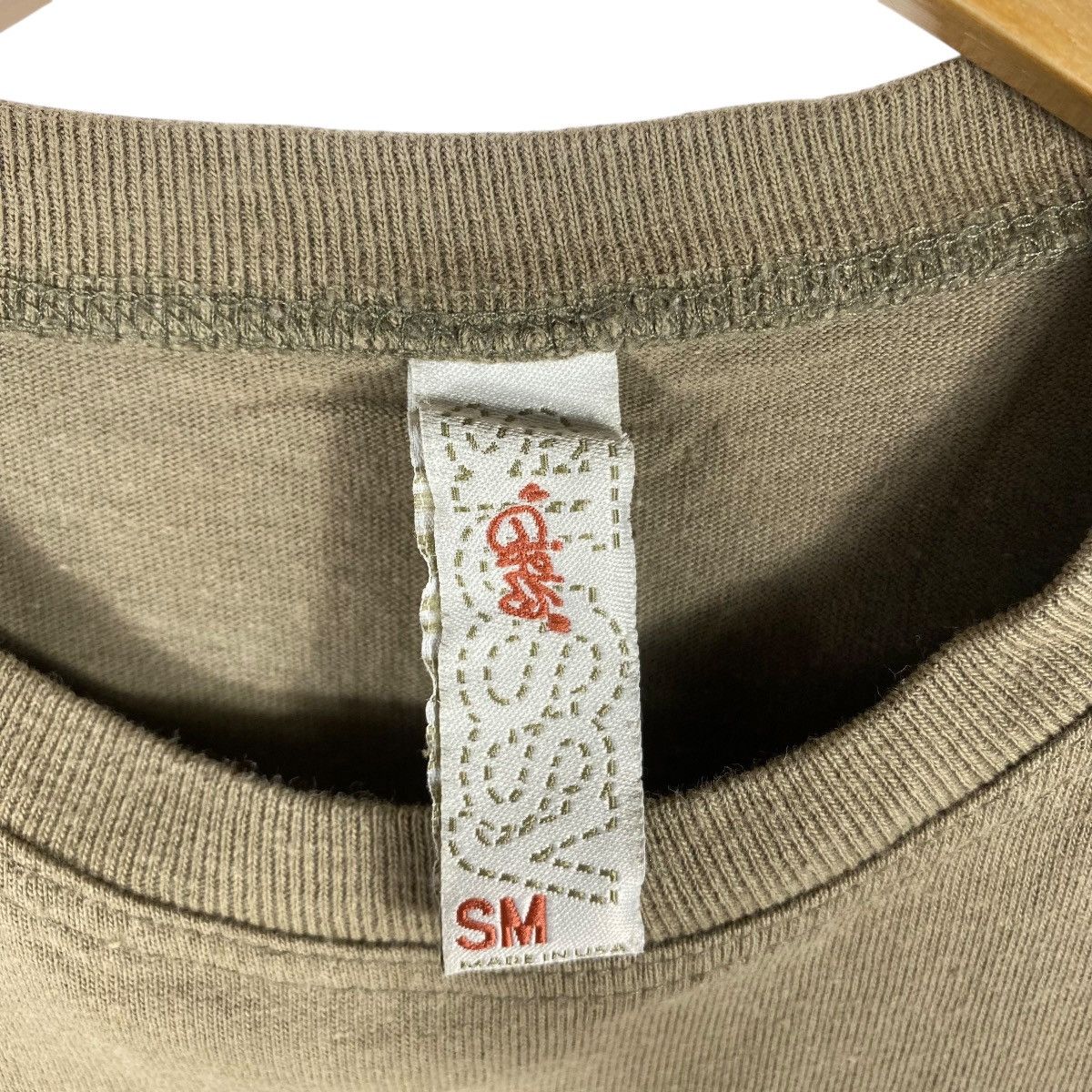 Stussy Vintage 00's STUSSY Big Logo Graphic Women Tops Tee Shirt Size S / US 4 / IT 40 - 7 Thumbnail