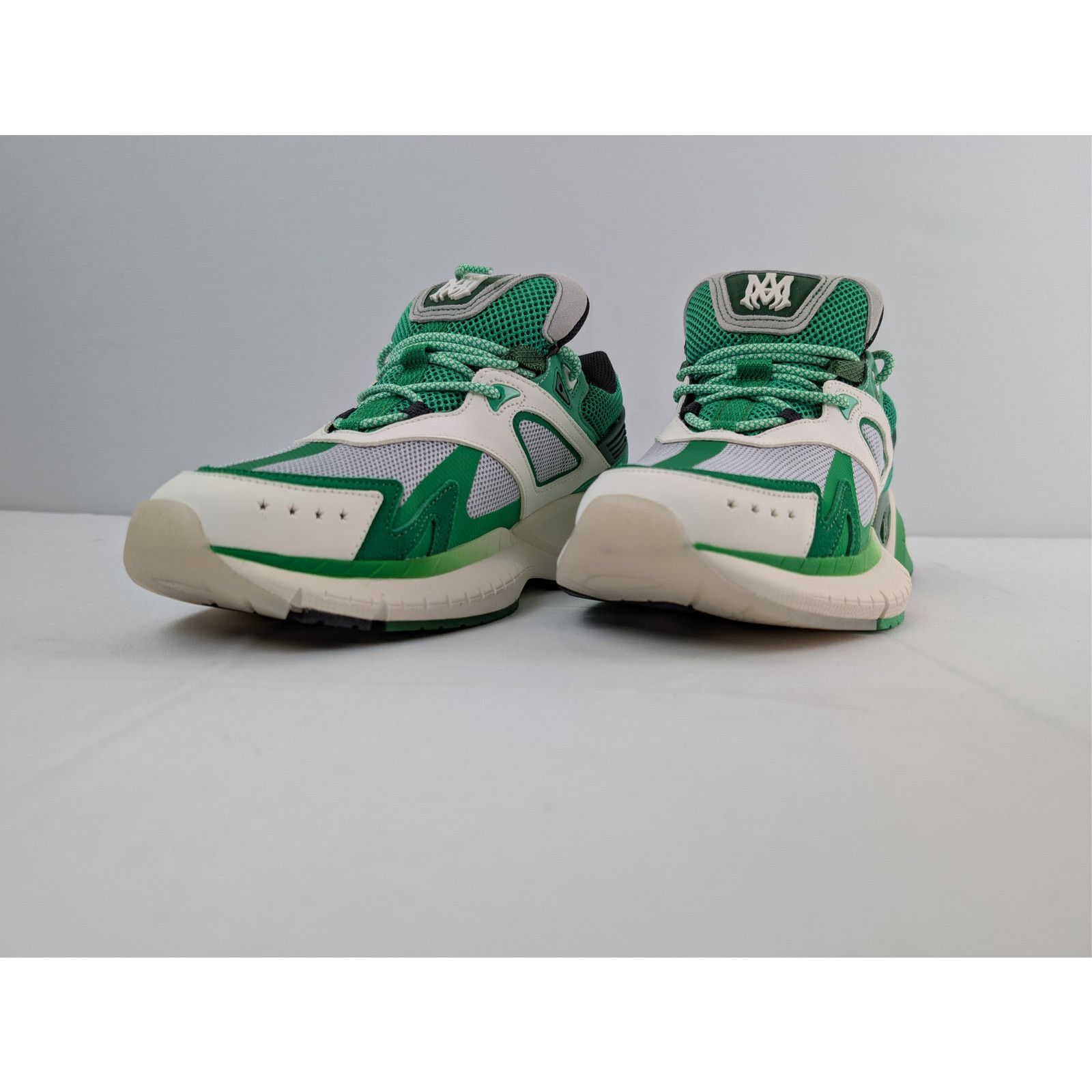 Amiri o1rshd1 MA Runner Sneakers in Green Size US 12 / EU 45 - 8 Thumbnail